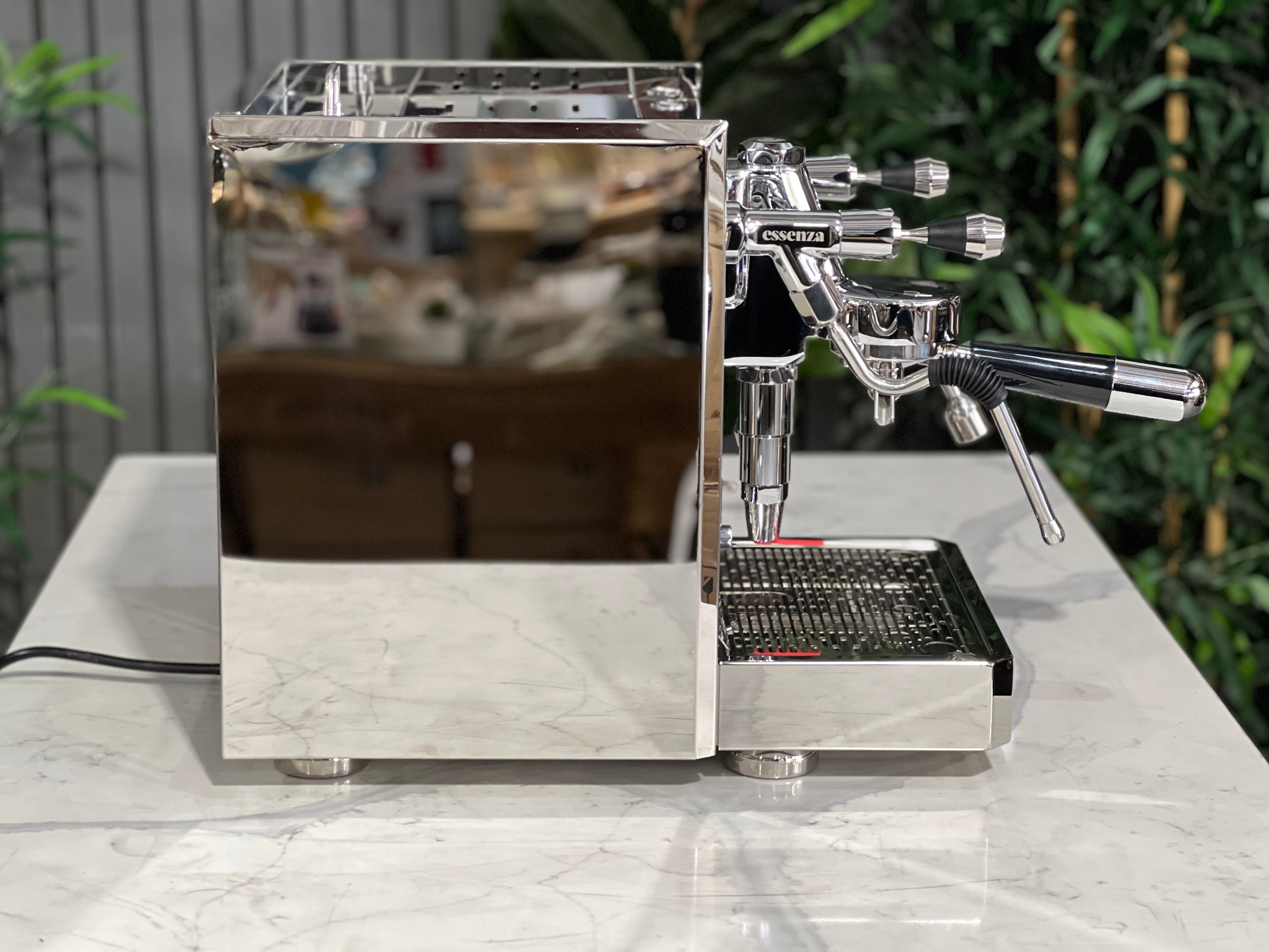 Essenza Modena 1 Group Coffee Machine Stainless - New