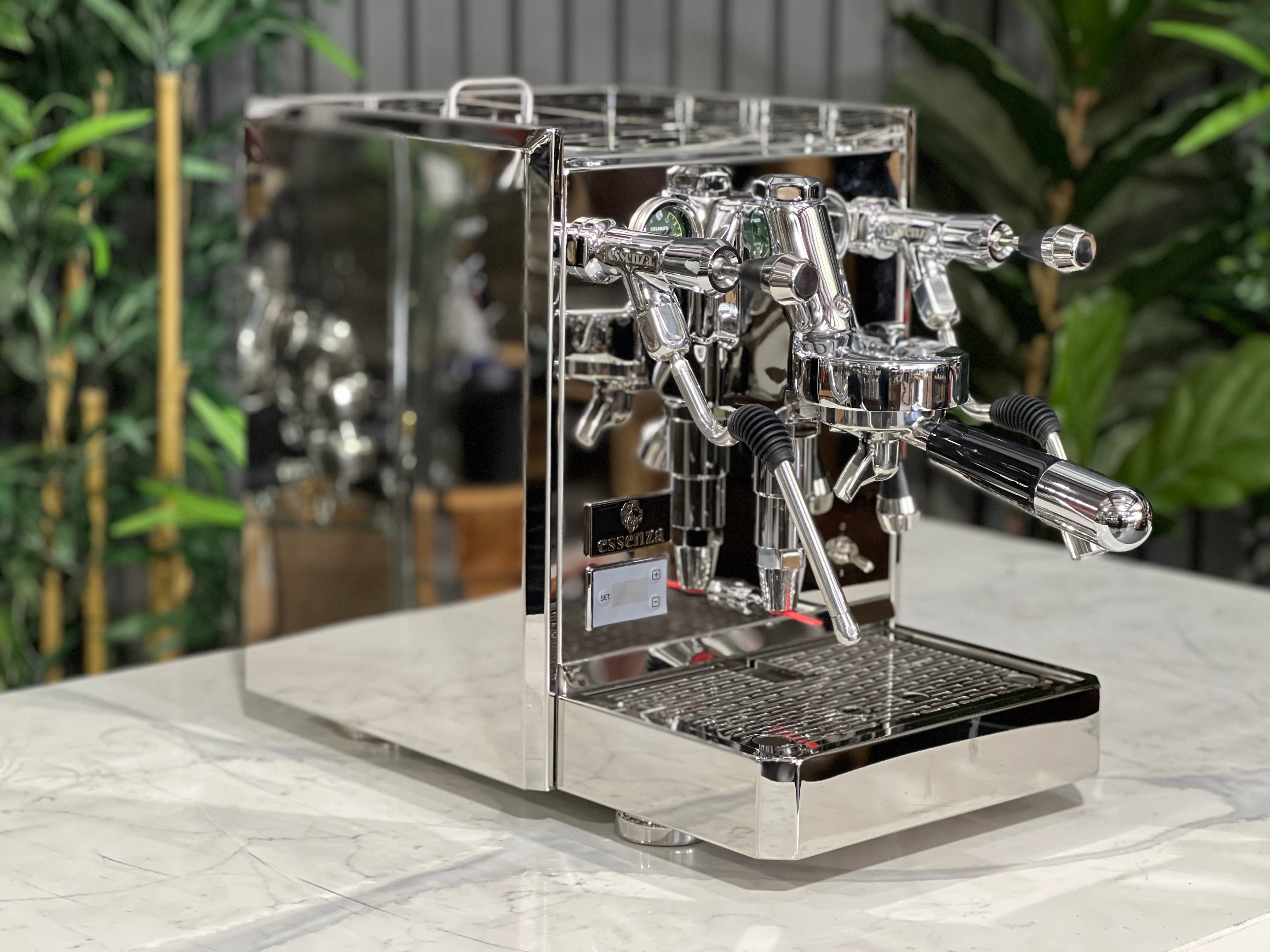 Essenza Modena 1 Group Coffee Machine Stainless - New