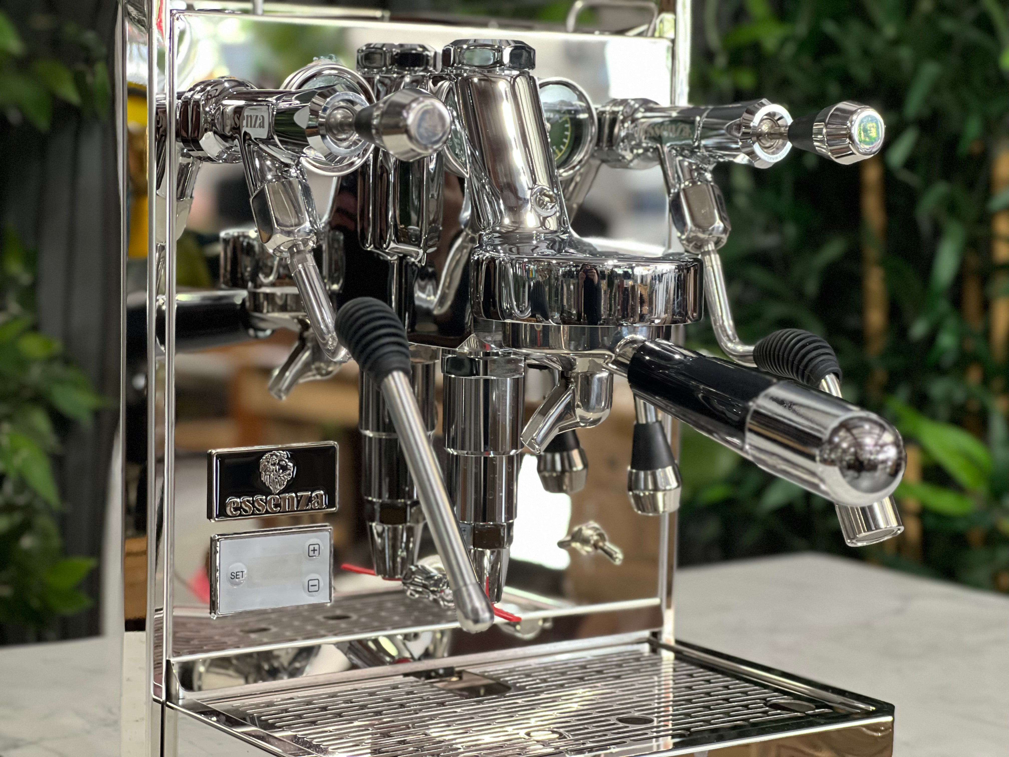 Essenza Modena 1 Group Coffee Machine Stainless - New