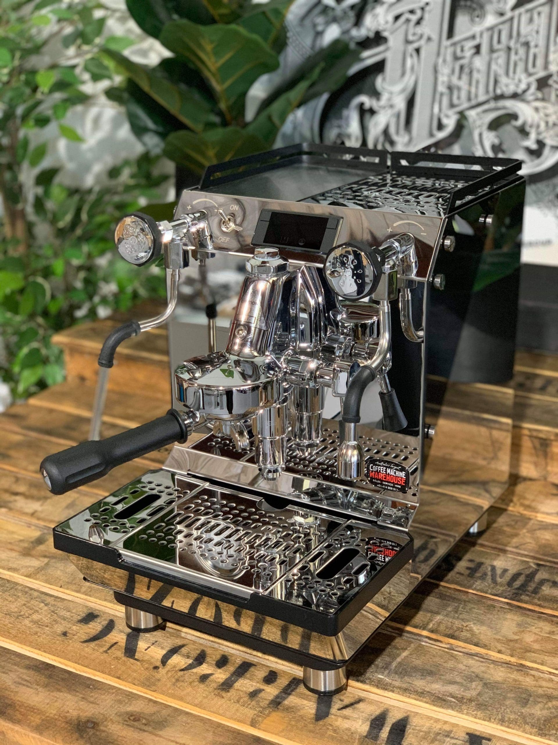 Expobar Crem One Single Boiler 1 Group Coffee Machine Stainless (1B) VP PID Vibrational Pump - New