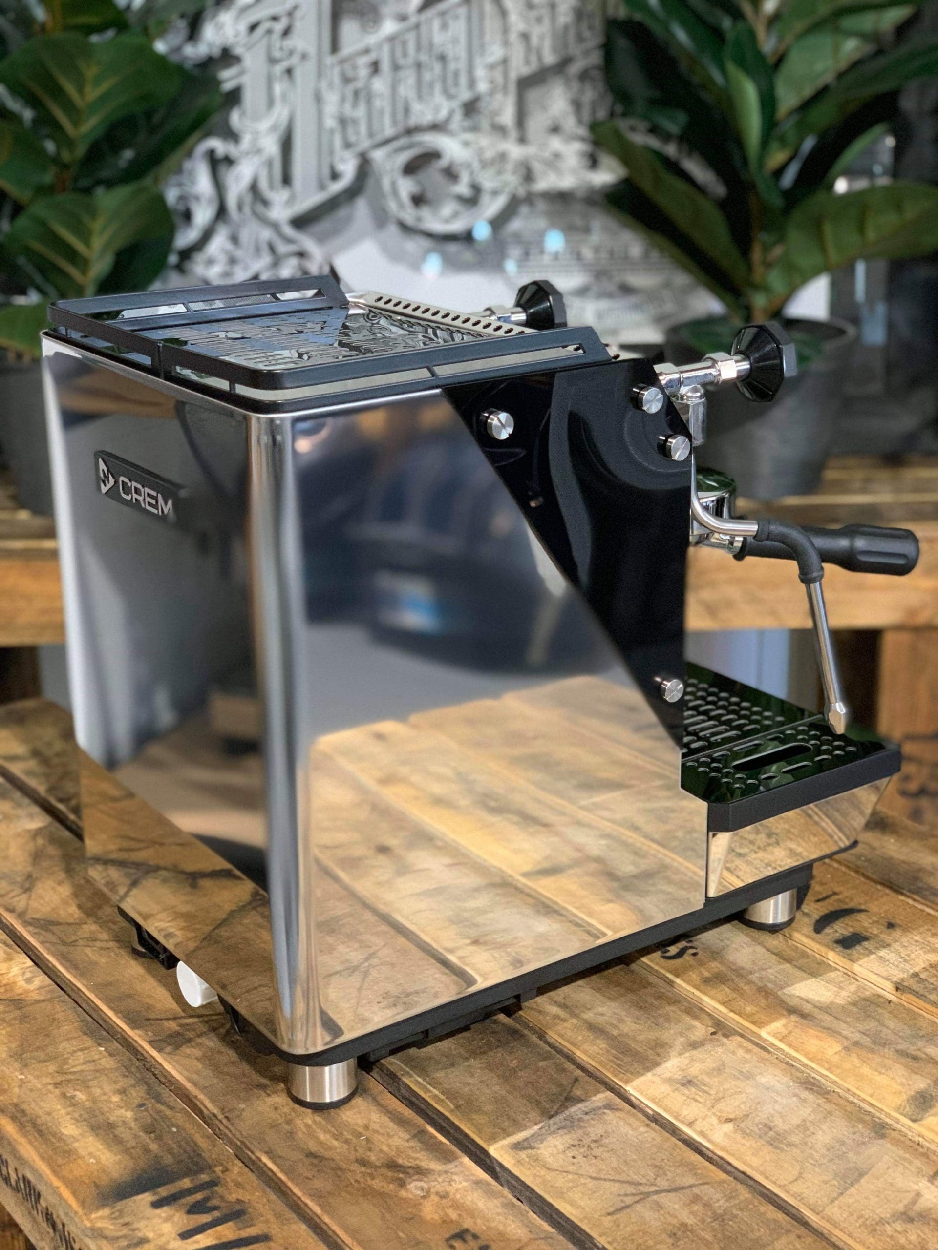 Expobar Crem One Single Boiler 1 Group Coffee Machine Stainless (1B) VP PID Vibrational Pump - New