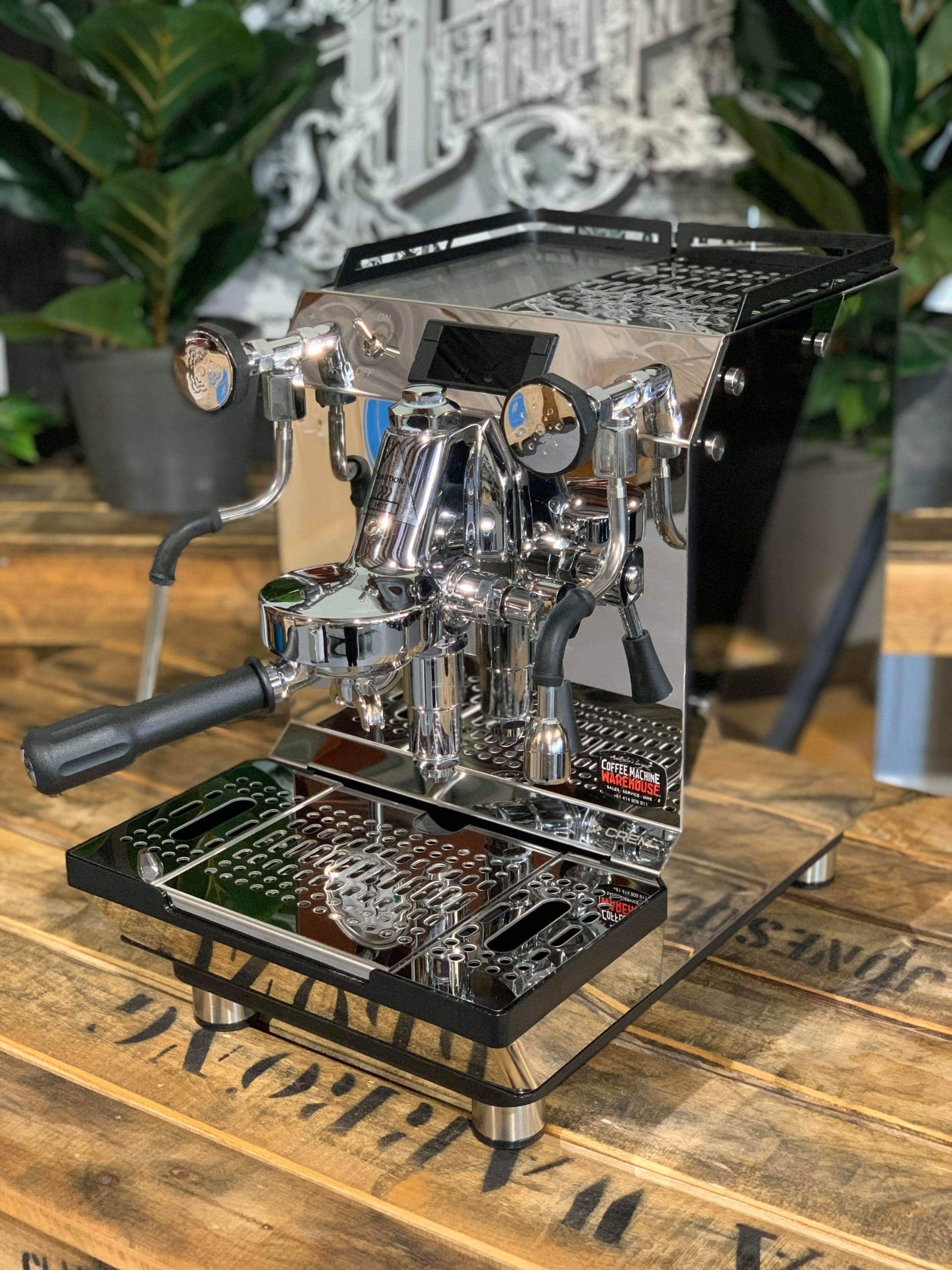 Expobar Crem One Single Boiler 1 Group Coffee Machine Stainless (1B) VP PID Vibrational Pump - New