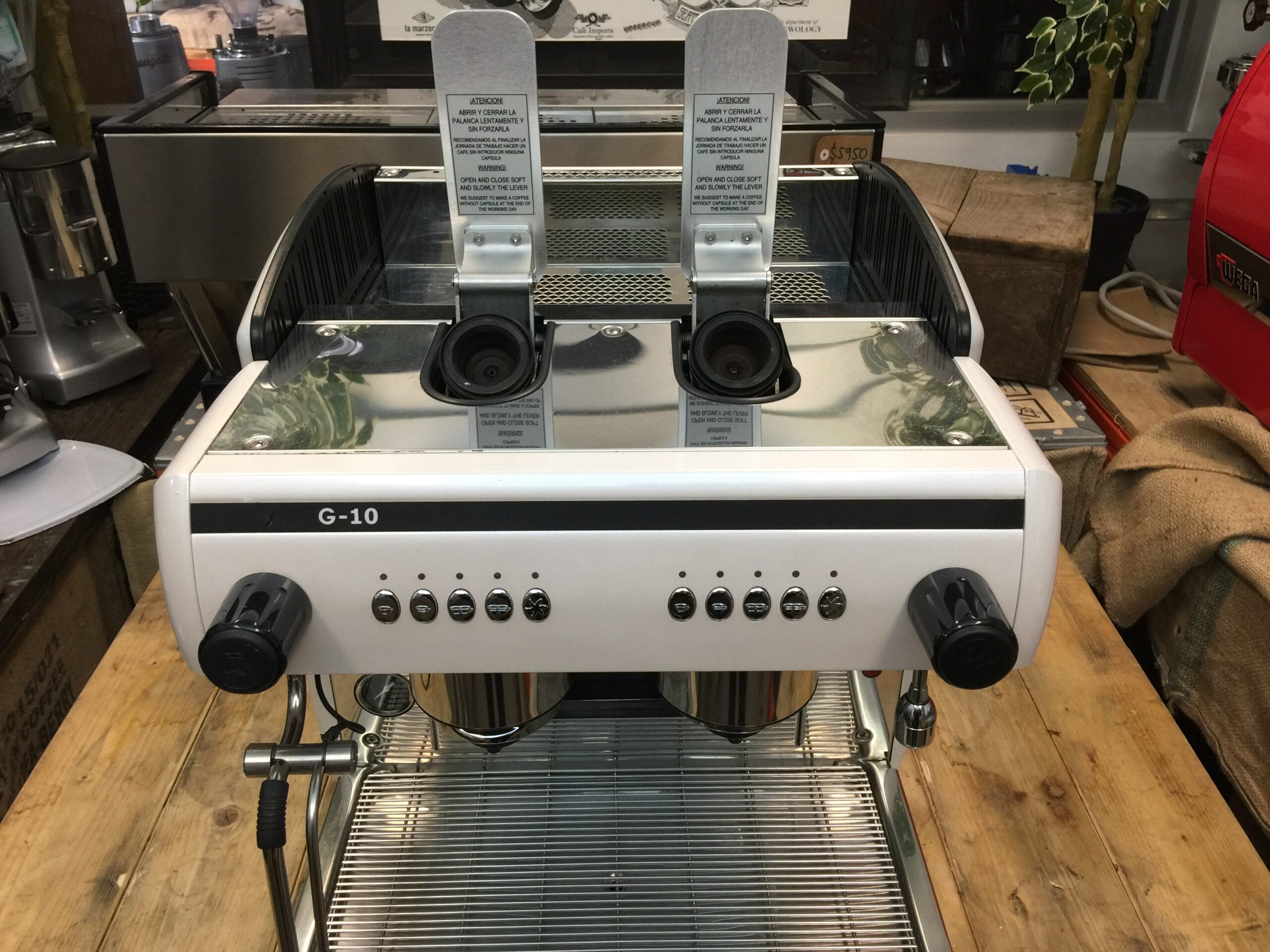 Expobar G10 Compact Capsule 2 Group White - Used