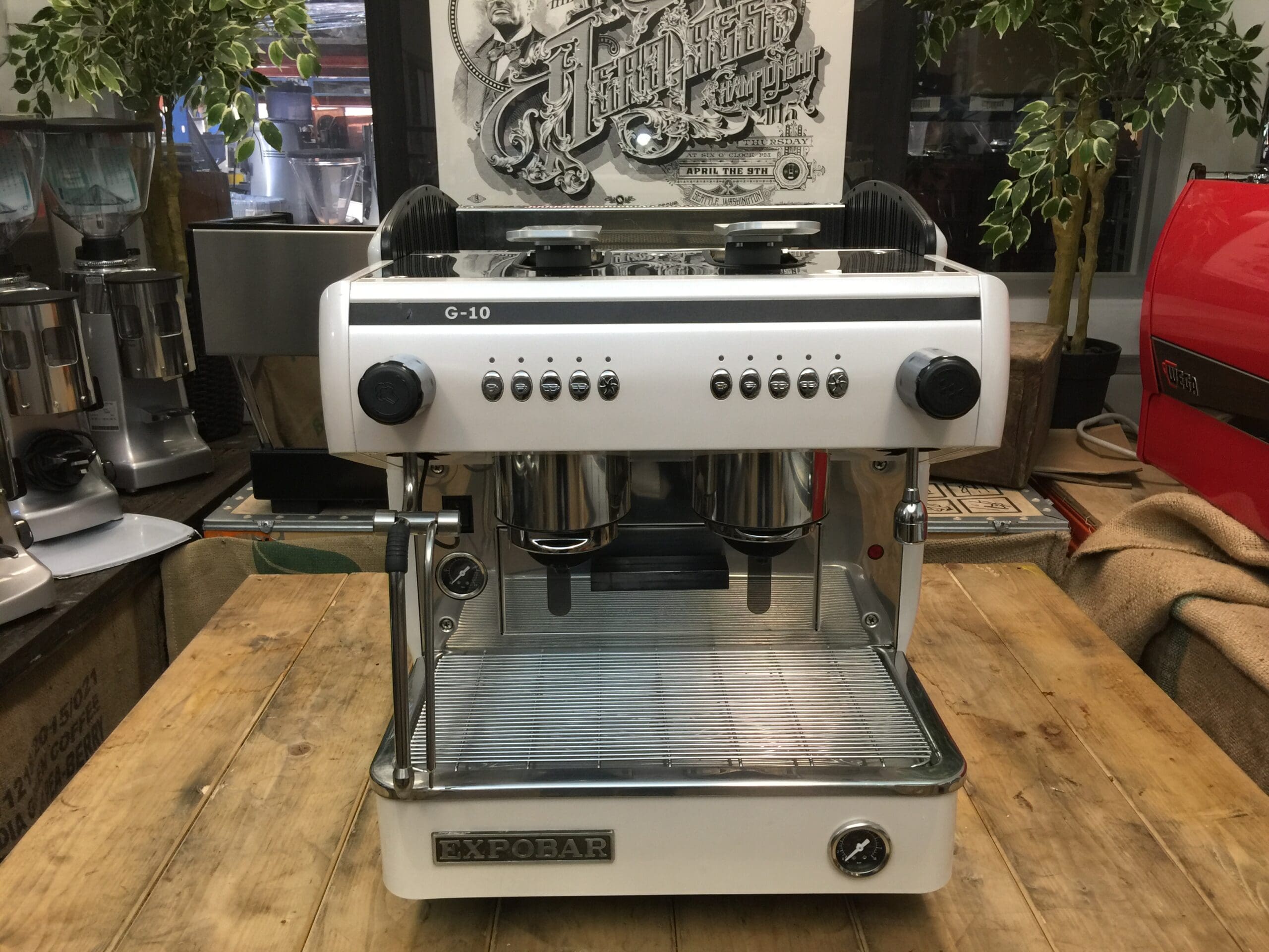 Expobar G10 Compact Capsule 2 Group White - Used