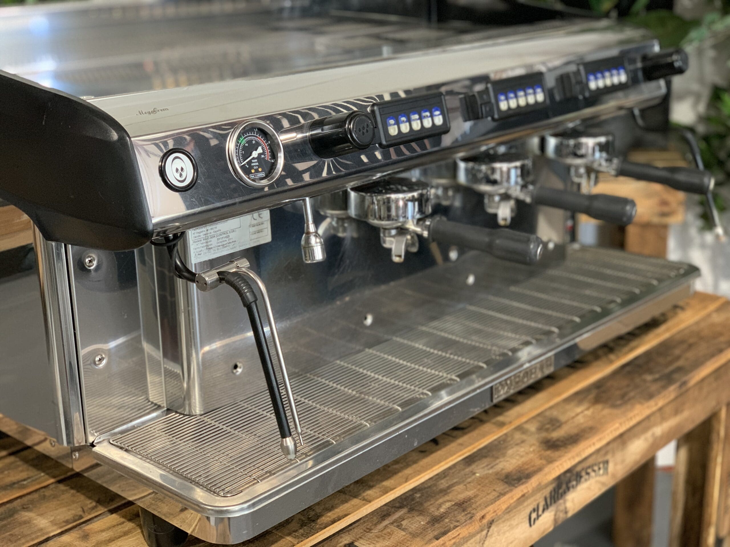 Expobar MegaCrem Auto Steam 3 Group Stainless Steel - Used