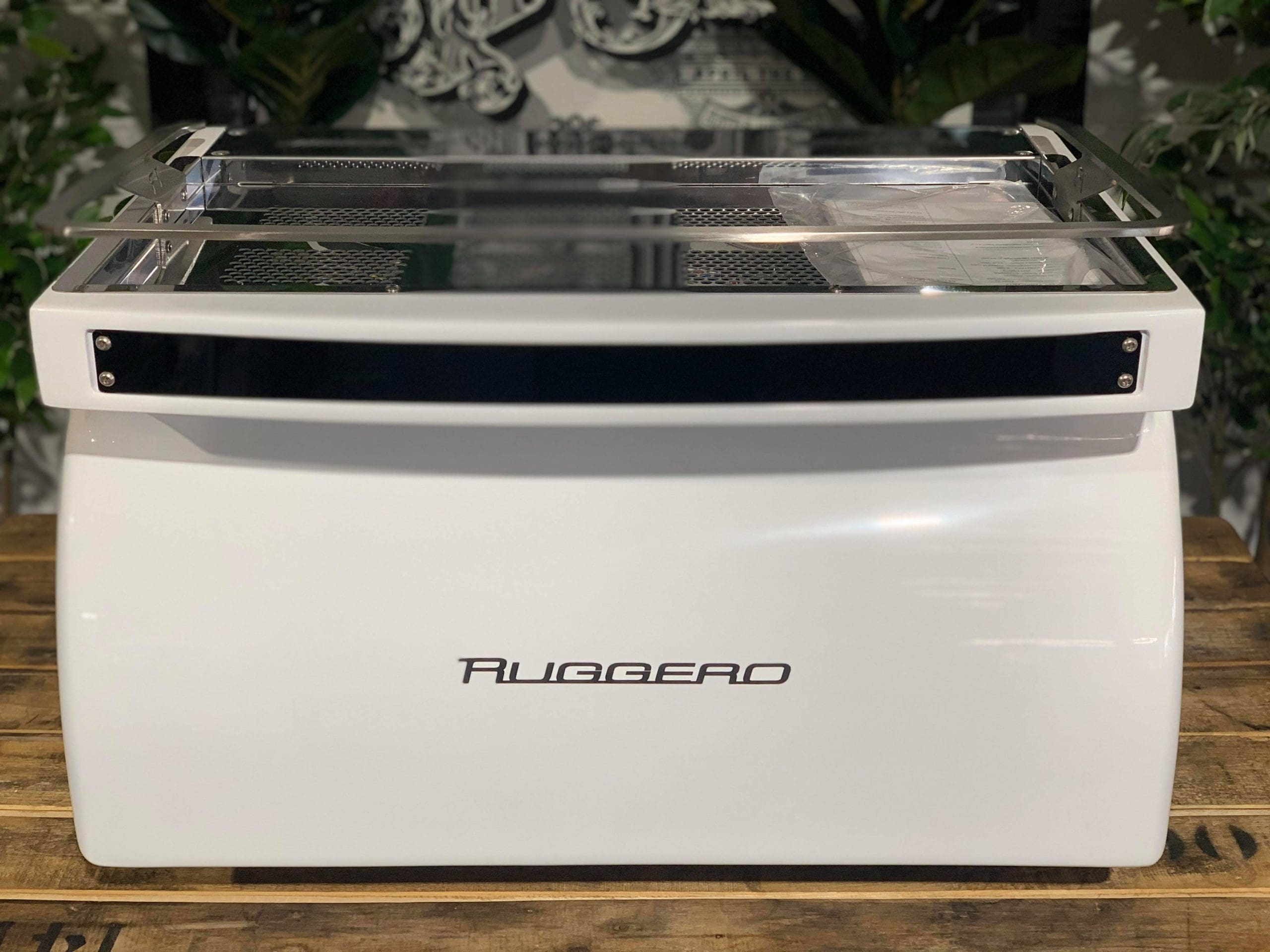 Expobar Ruggero Classic V2 High Cup 2 Group Gloss White - New