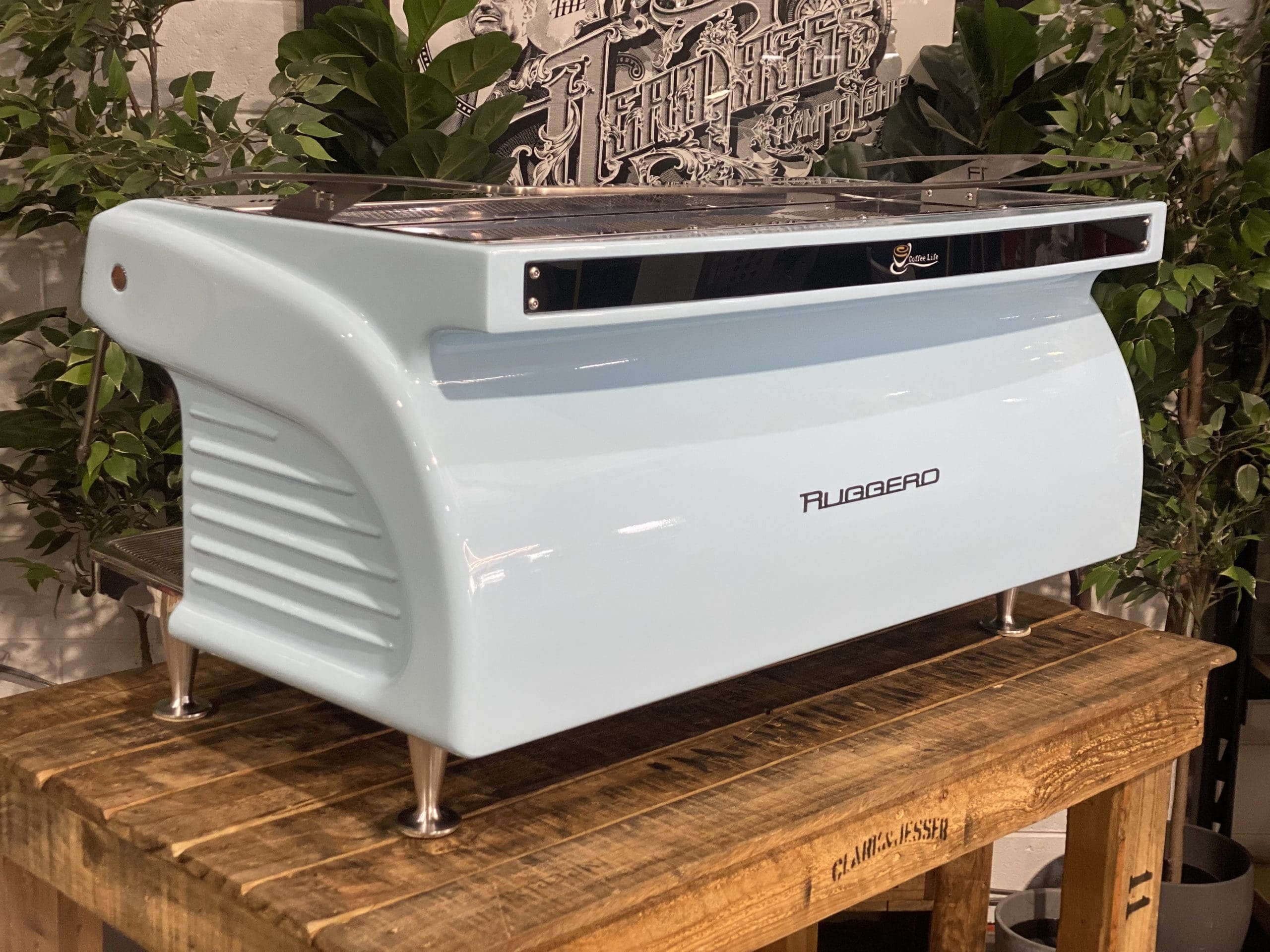 Expobar Ruggero High Cup 3 Group Baby Blue - Used