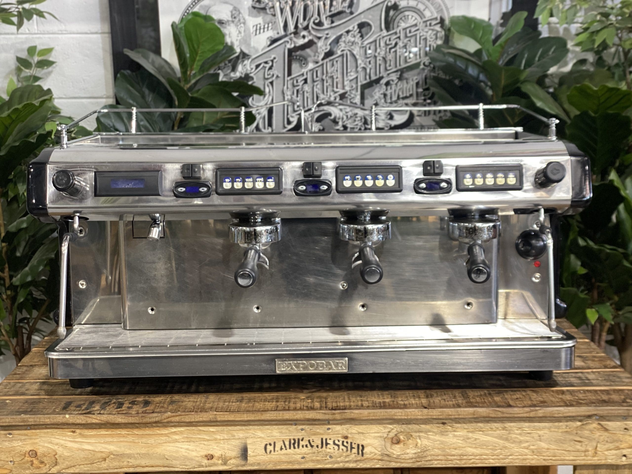 Expobar Ruggero Multiboiler 3 Group Gloss Black - Used