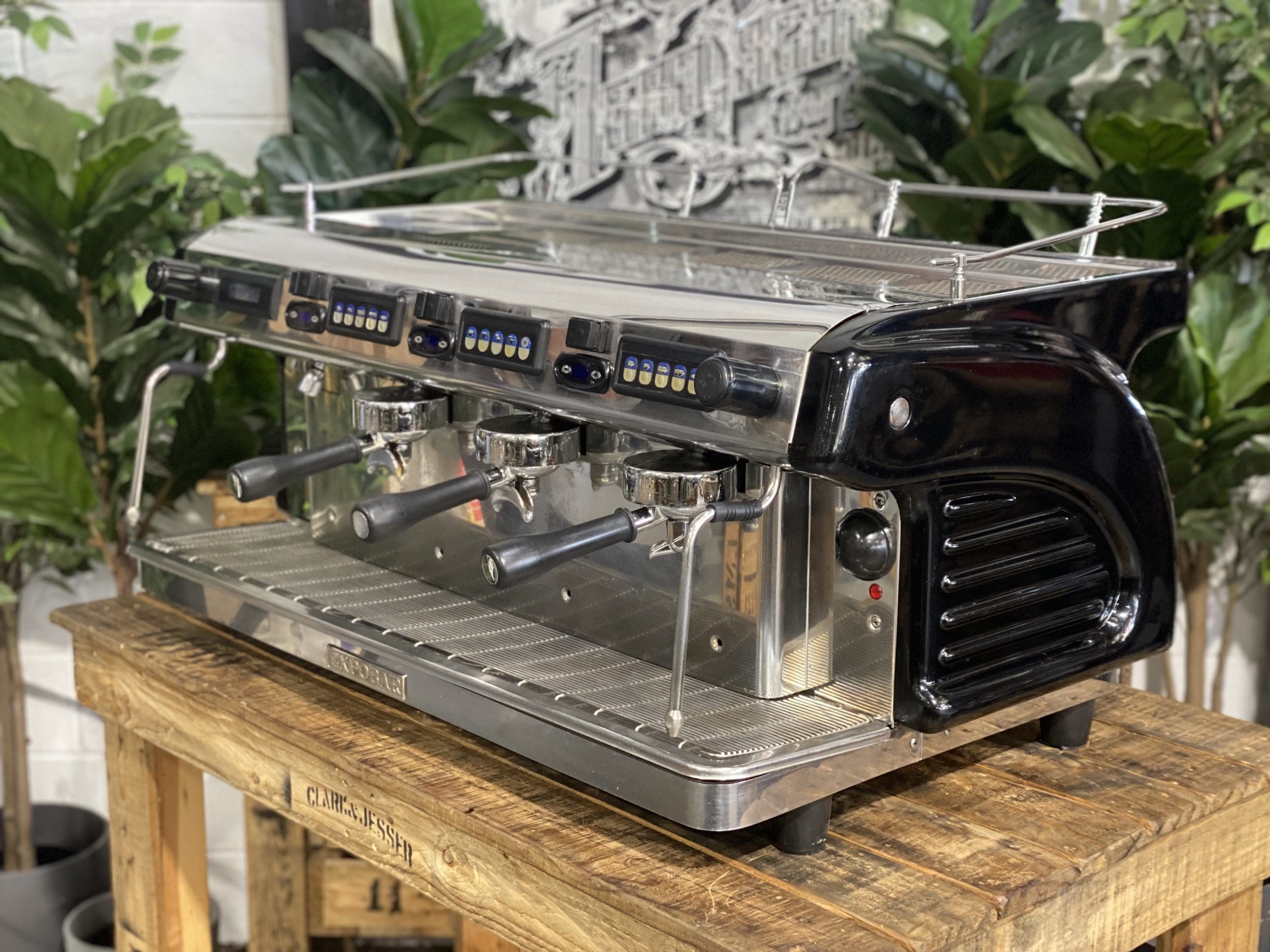 Expobar Ruggero Multiboiler 3 Group Gloss Black - Used