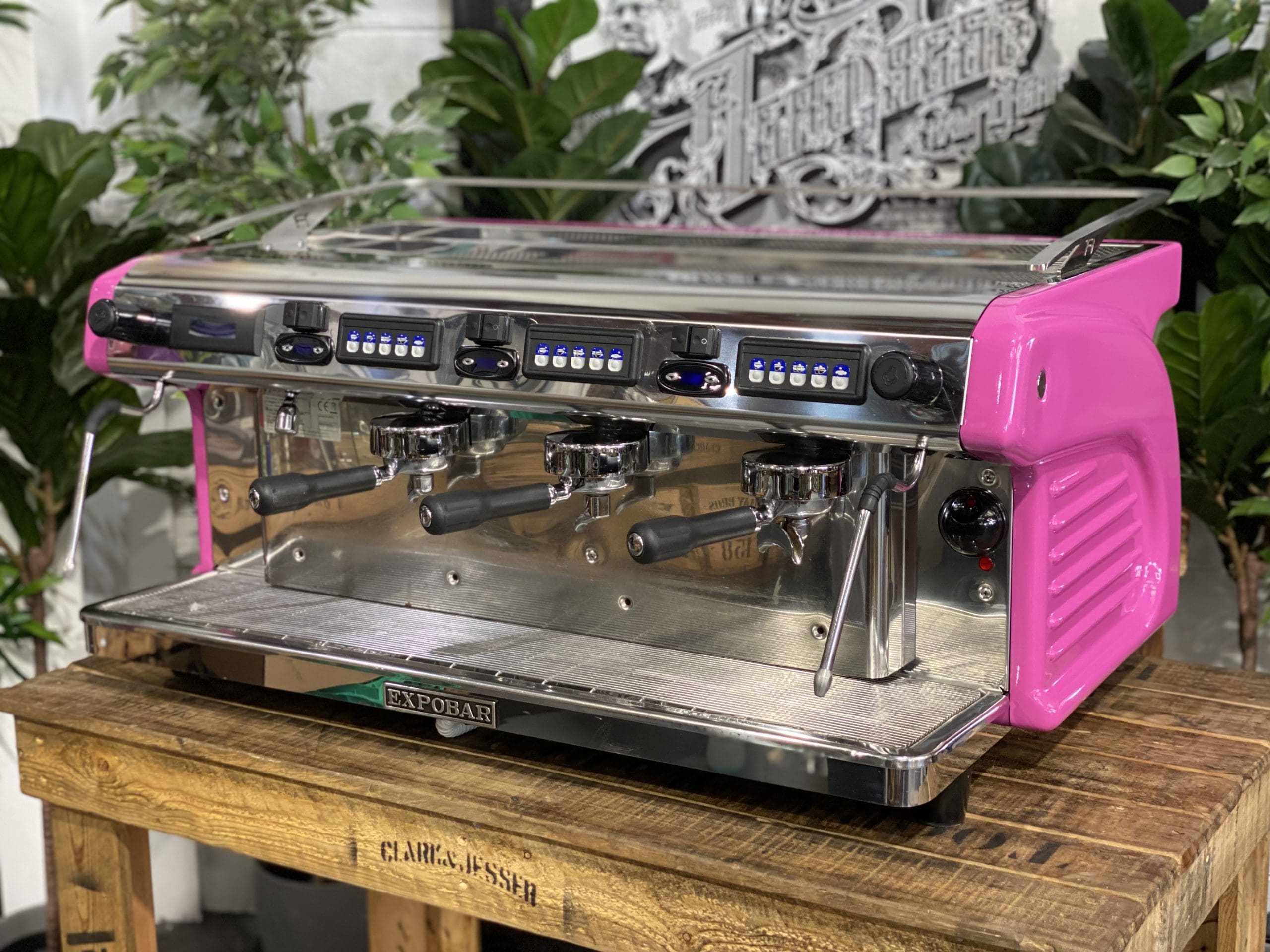 Expobar Ruggero 3 Group Pink - Used