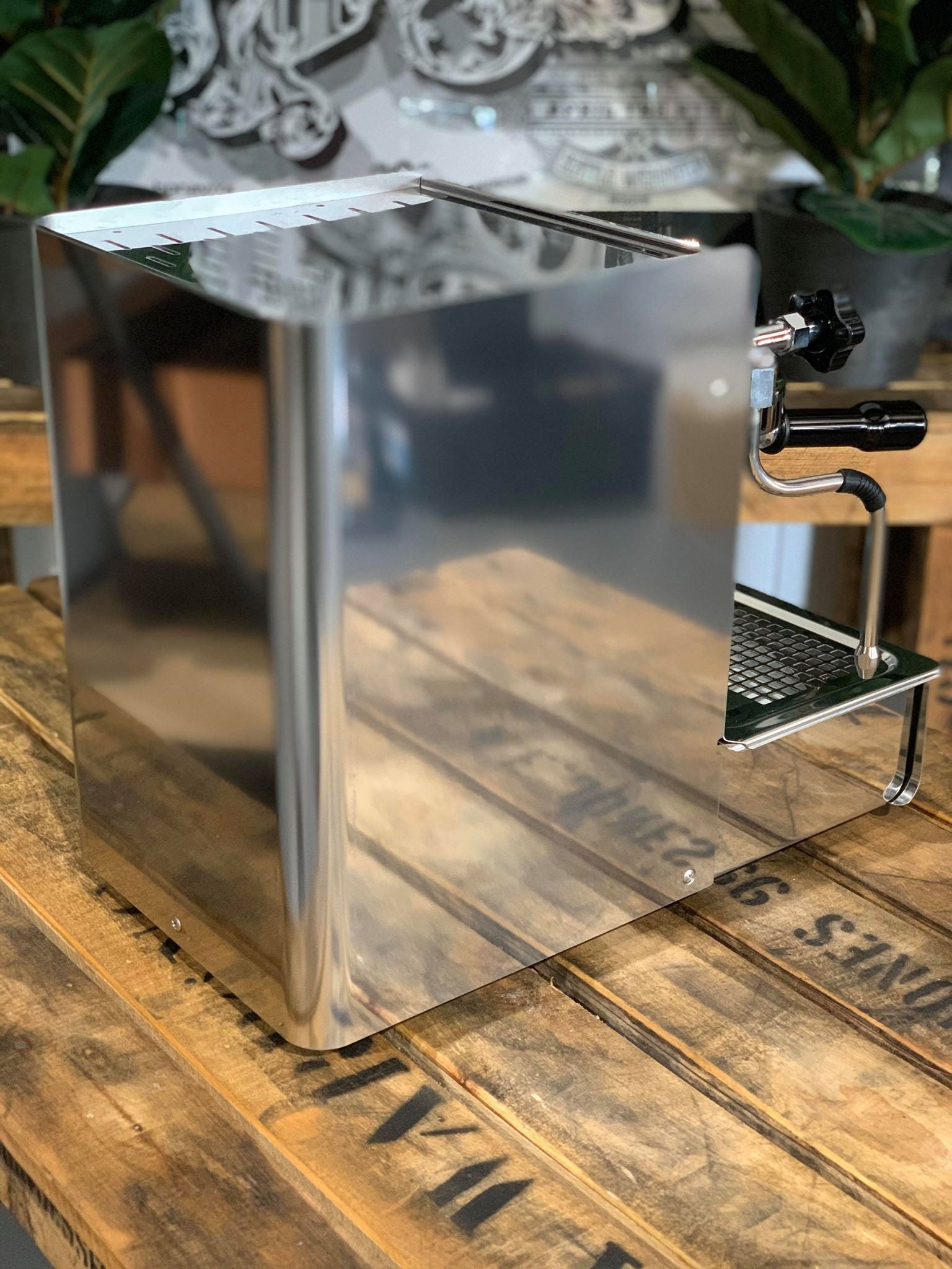 Expobar Office Leva 1 Group Coffee Machine Stainless Steel - New (Plumbed In)