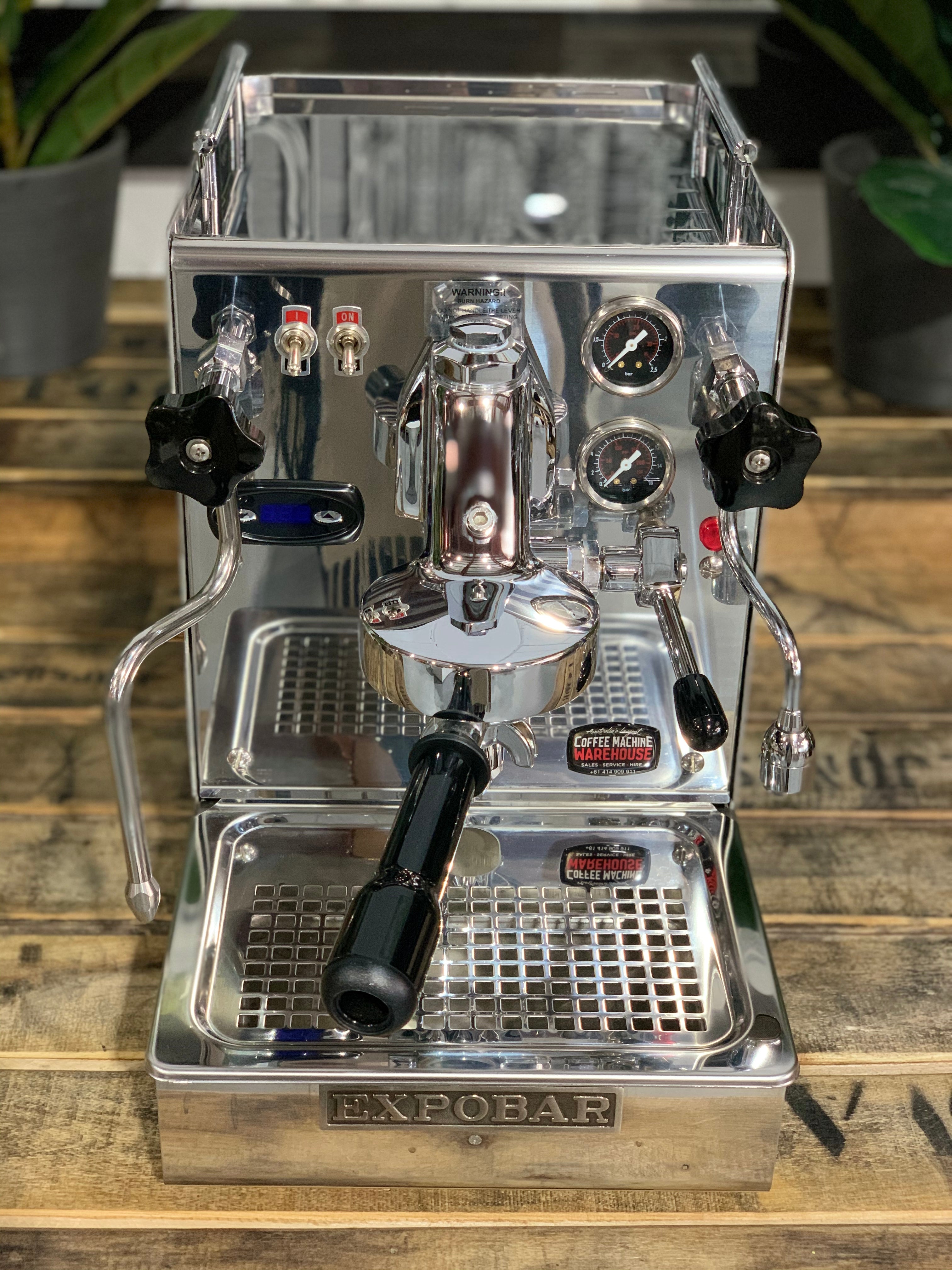 Expobar Office Barista Minore 1 Group Coffee Machine Stainless Steel - New