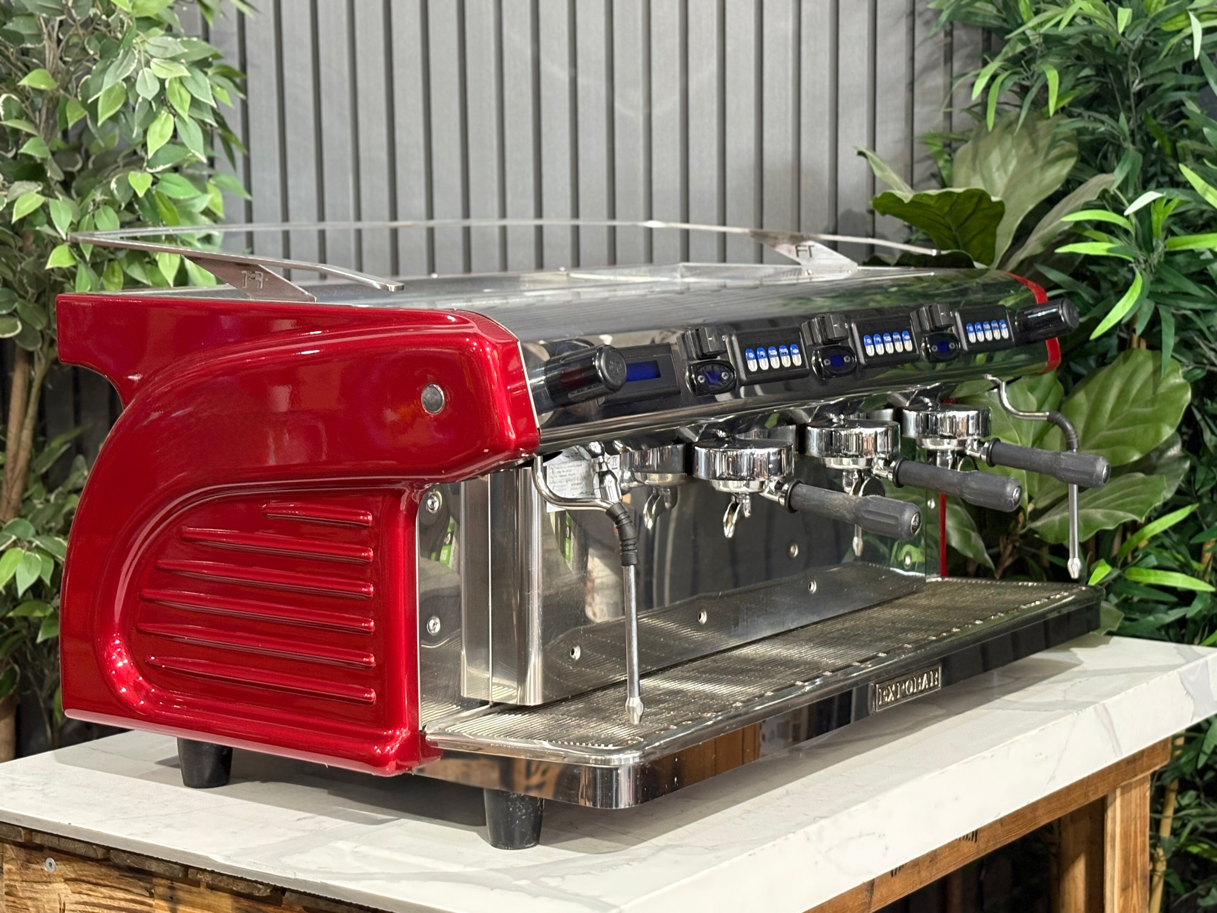 Expobar Ruggero Multiboiler 3 Group Gloss Red - Used