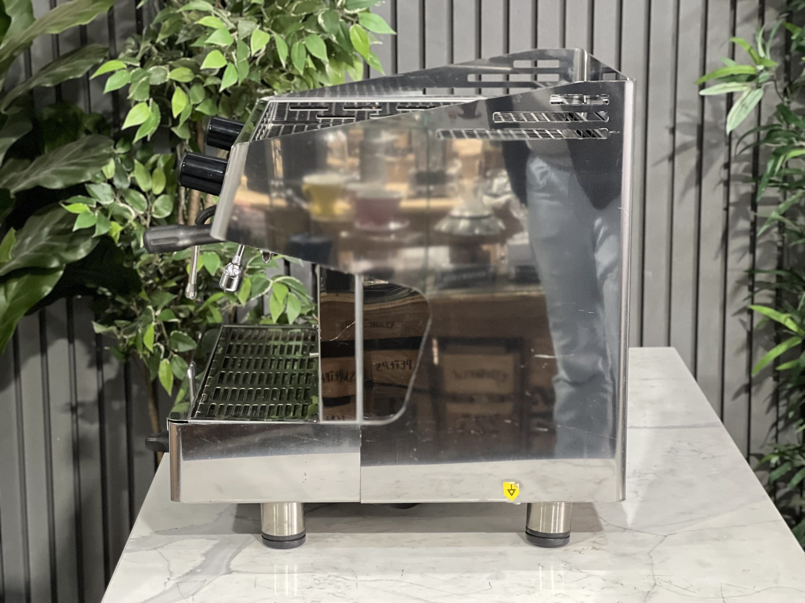 Fiamma Atlantic High Cup 1 Group Stainless Espresso Machine - Used