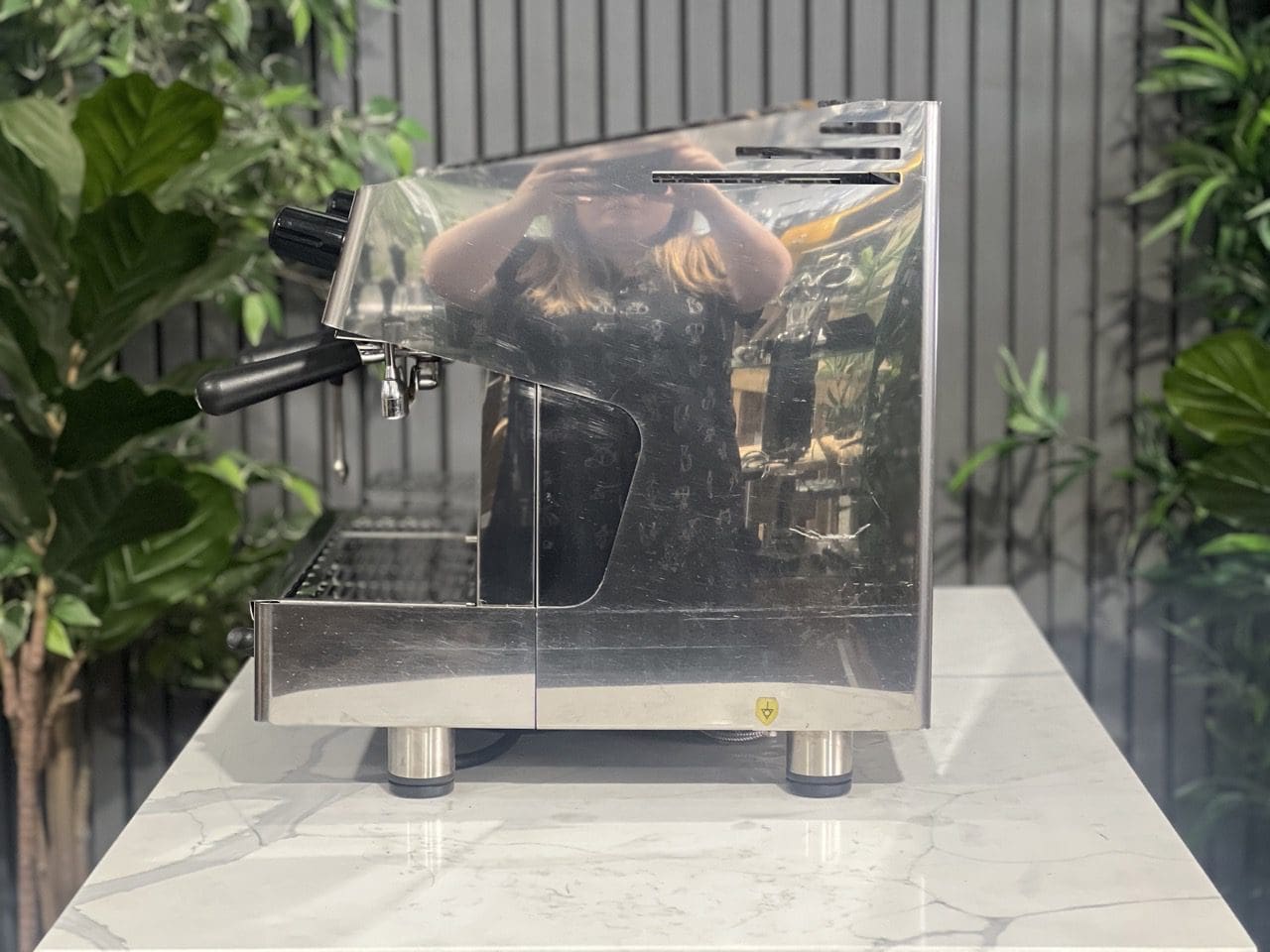 Fiamma Atlantic Compact 2 Group Stainless Espresso Coffee Machine - Used