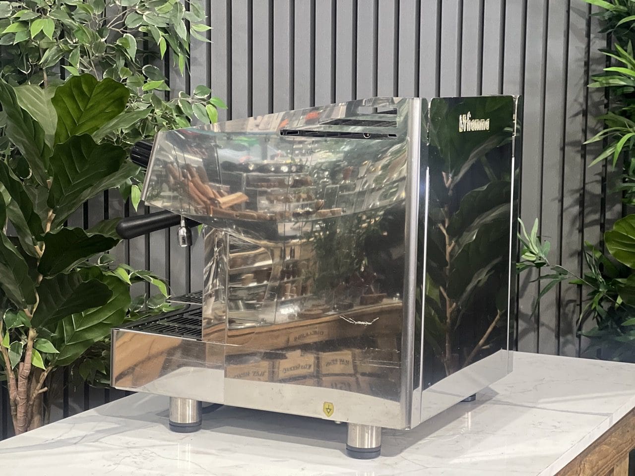 Fiamma Atlantic Compact 2 Group Stainless Espresso Coffee Machine - Used