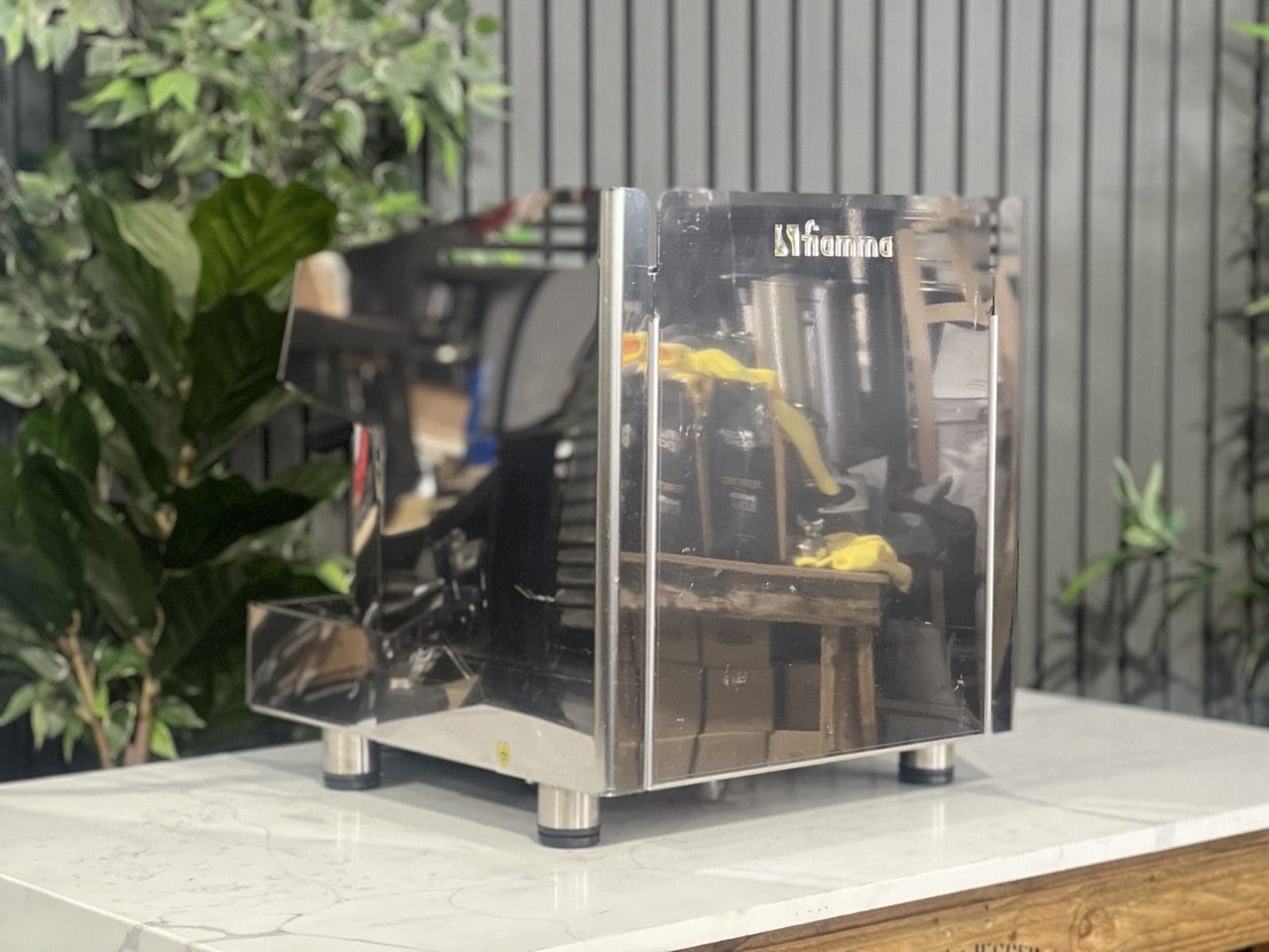 Fiamma Atlantic Compact 2 Group Stainless Espresso Coffee Machine - Used