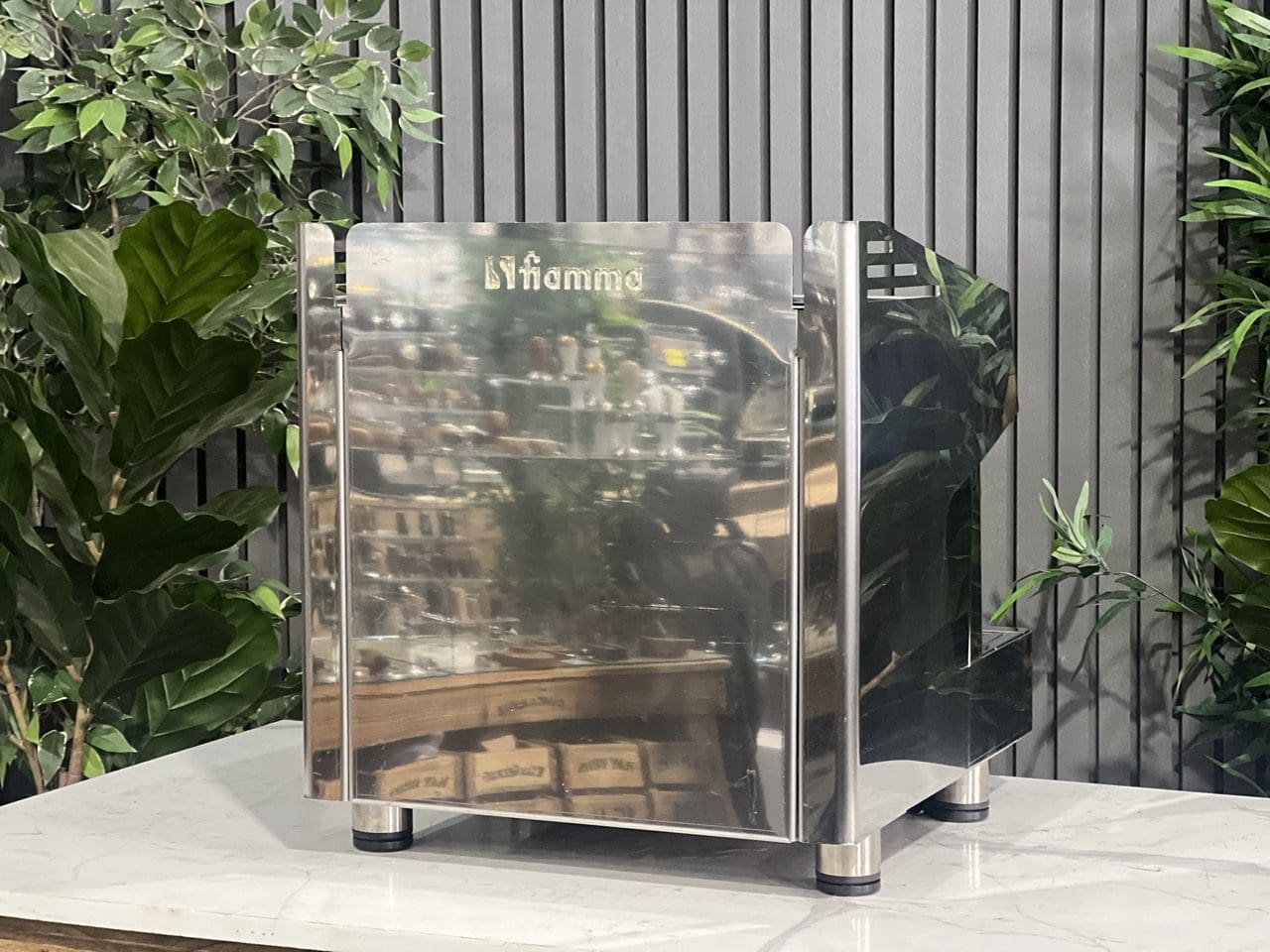 Fiamma Atlantic Compact 2 Group Stainless Espresso Coffee Machine - Used