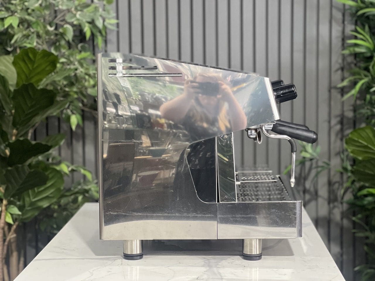 Fiamma Atlantic Compact 2 Group Stainless Espresso Coffee Machine - Used