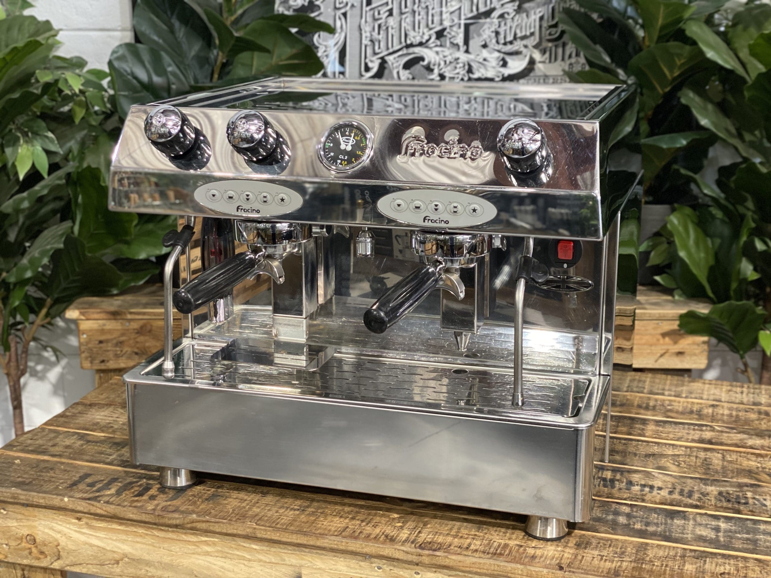 Fracino Contempo 2 Group Stainless Espresso Coffee Machine - Used