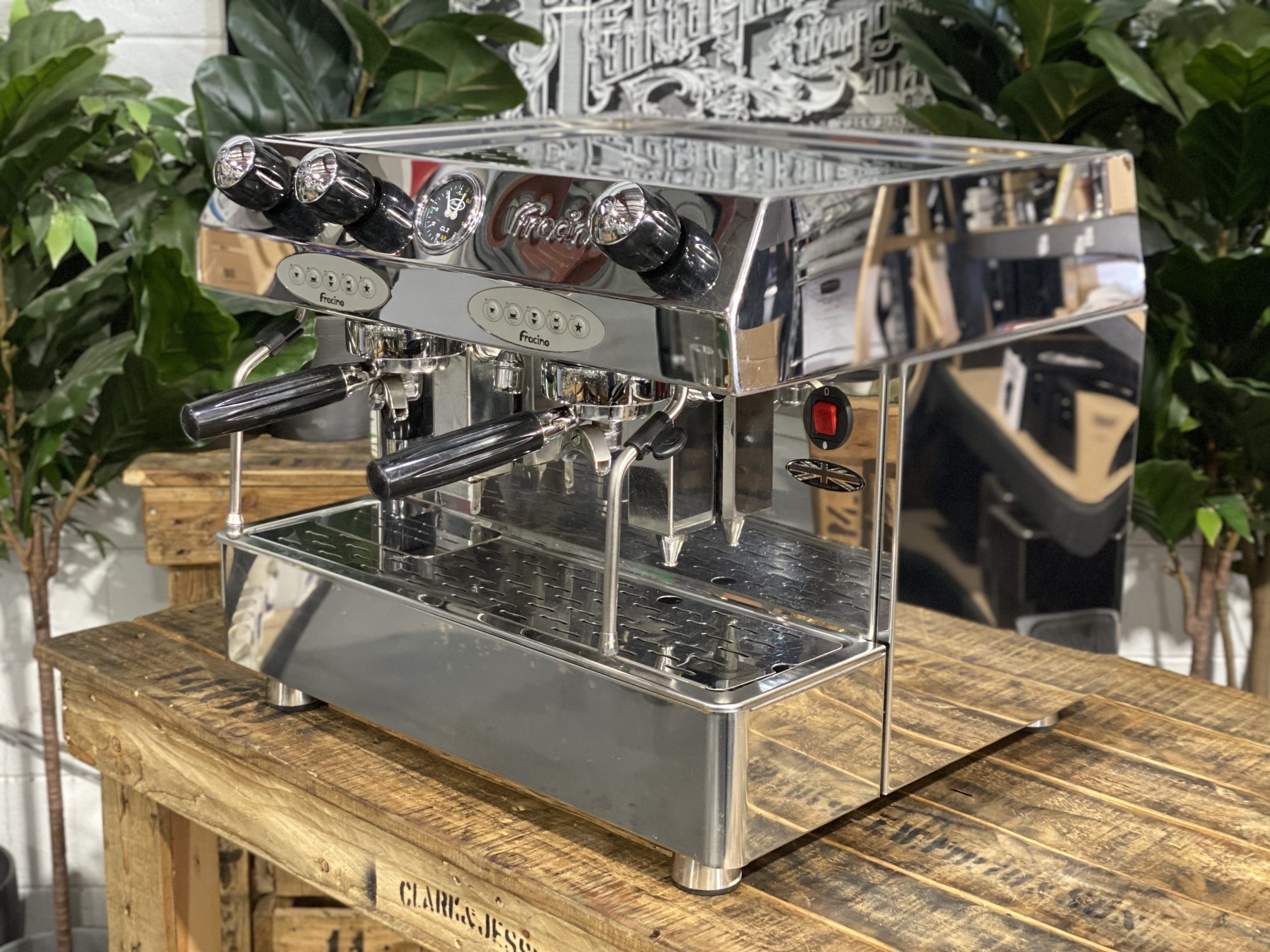 Fracino Contempo 2 Group Stainless Espresso Coffee Machine - Used