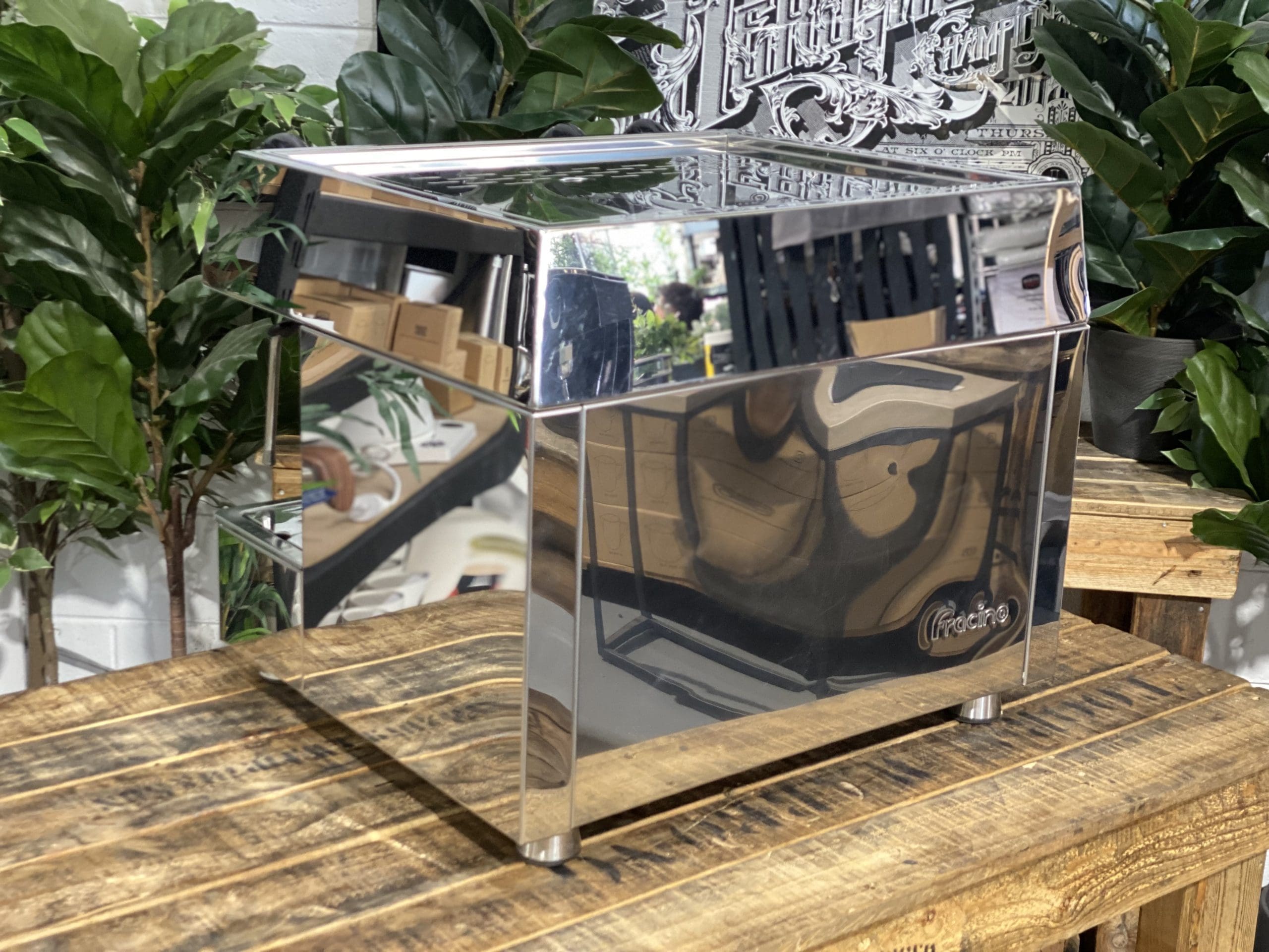 Fracino Contempo 2 Group Stainless Espresso Coffee Machine - Used