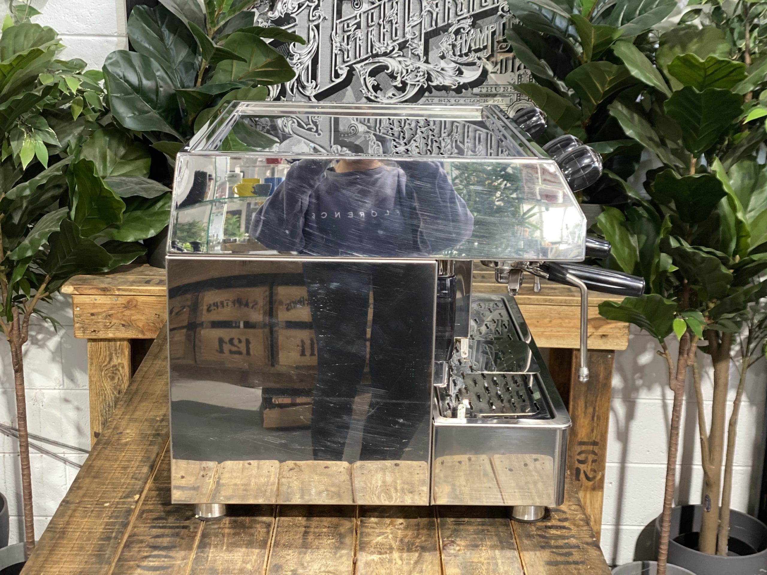 Fracino Contempo 2 Group Stainless Espresso Coffee Machine - Used