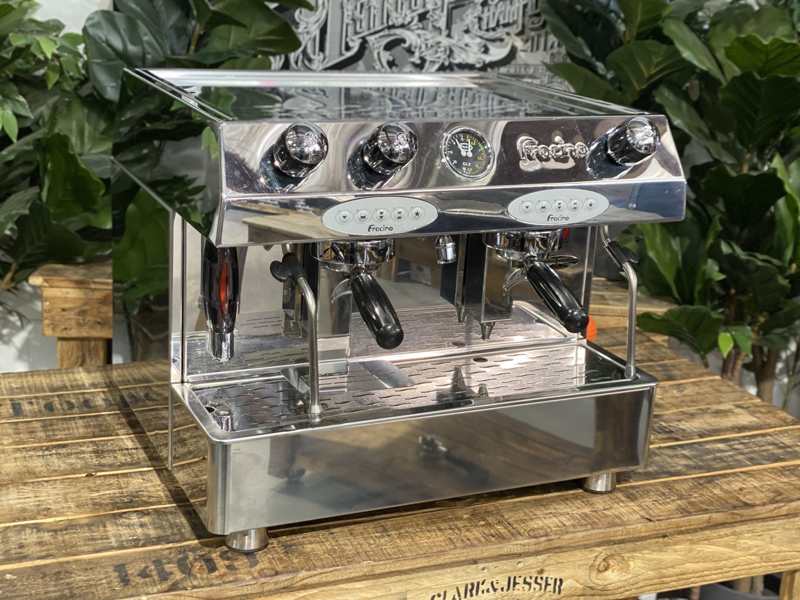 Fracino Contempo 2 Group Stainless Espresso Coffee Machine - Used