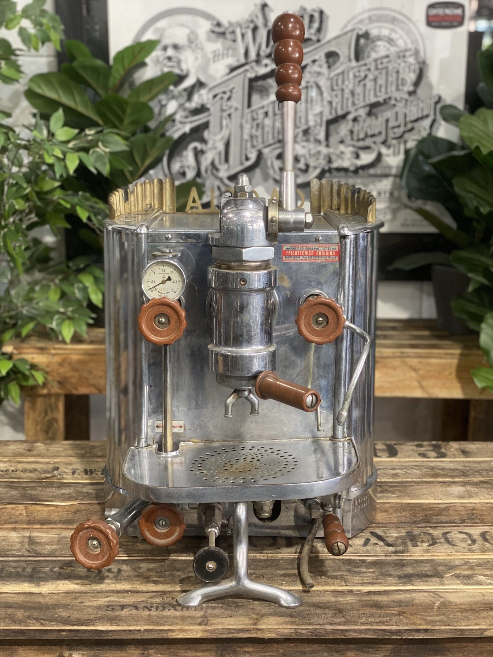 Gaggia Spagna Lever 1 Group Stainless Steel