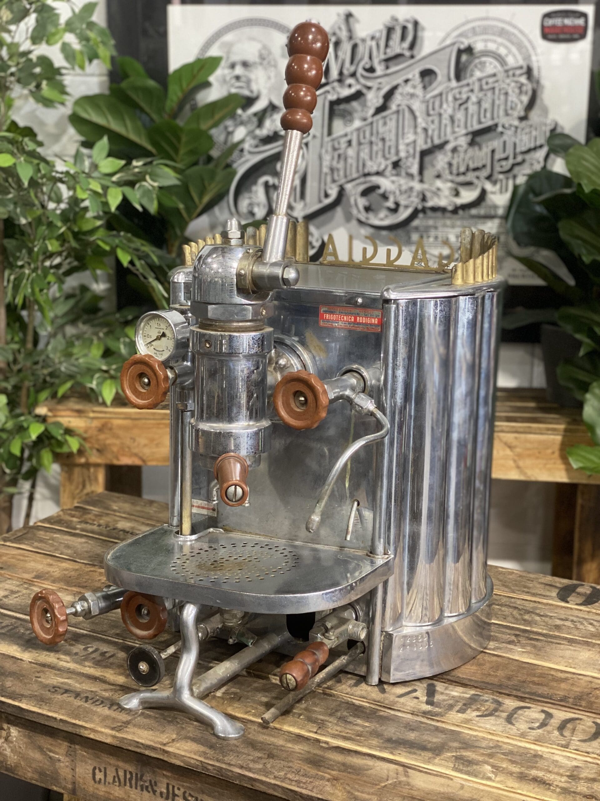 Gaggia Spagna Lever 1 Group Stainless Steel