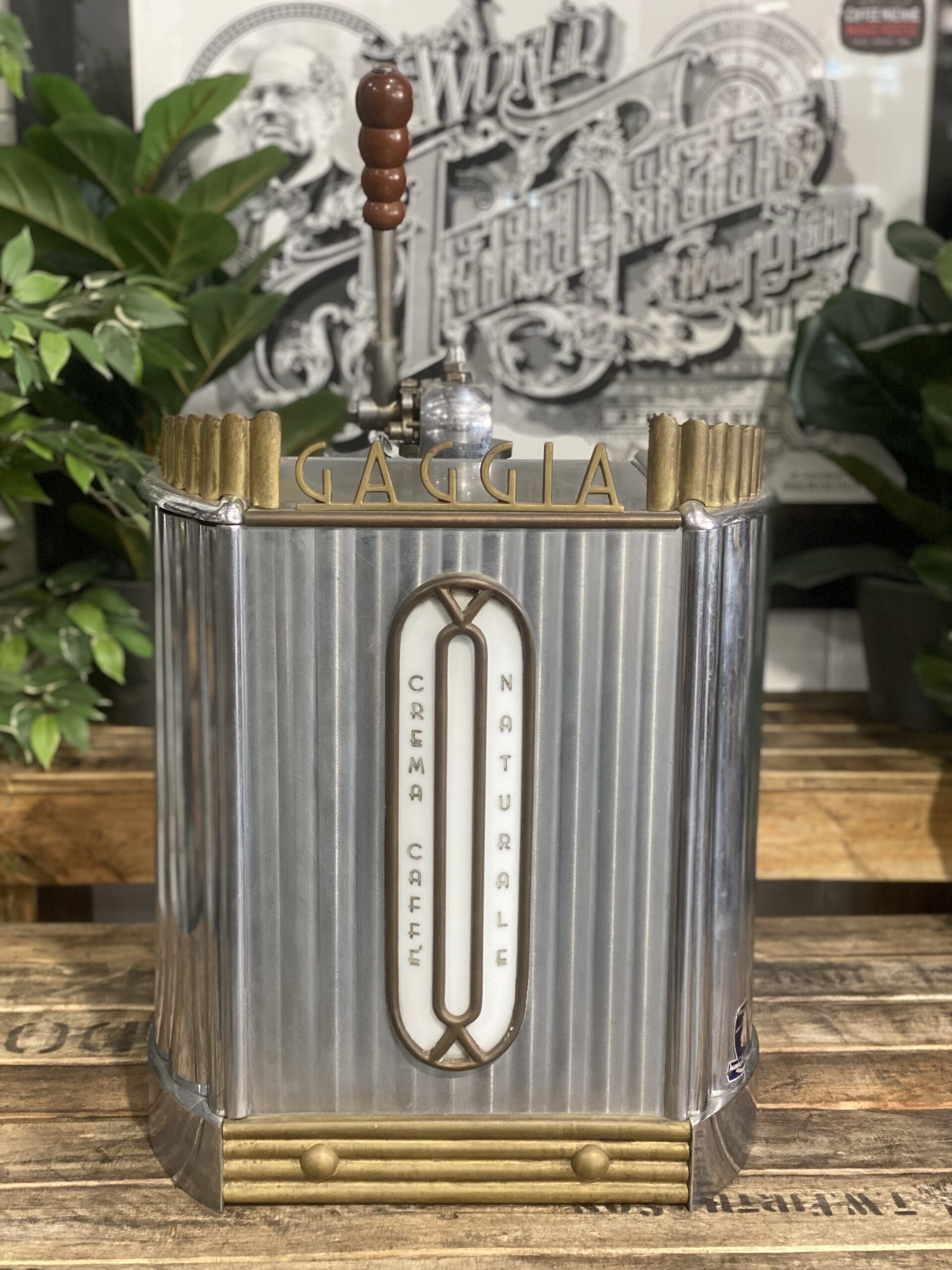 Gaggia Spagna Lever 1 Group Stainless Steel