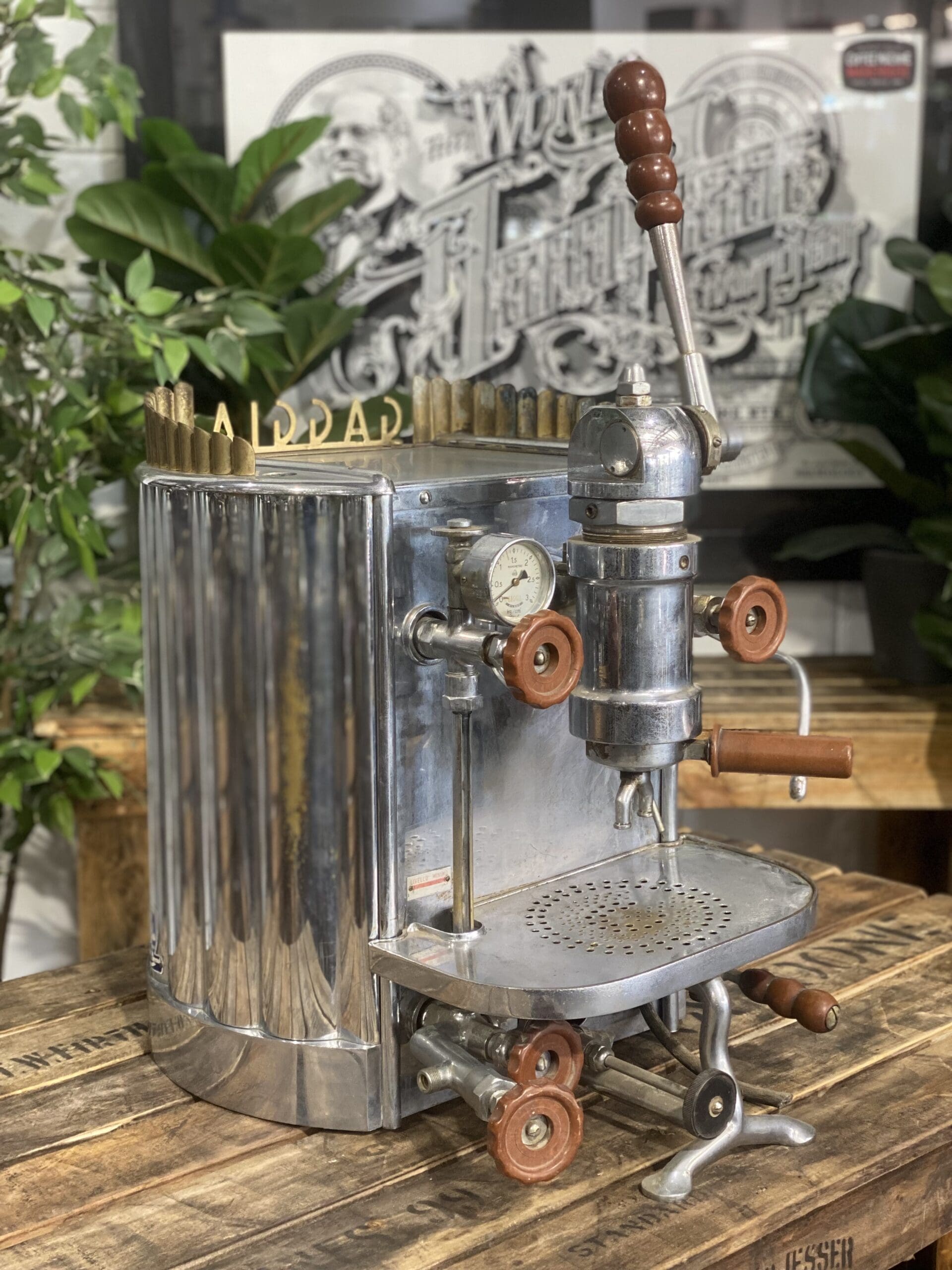 Gaggia Spagna Lever 1 Group Stainless Steel