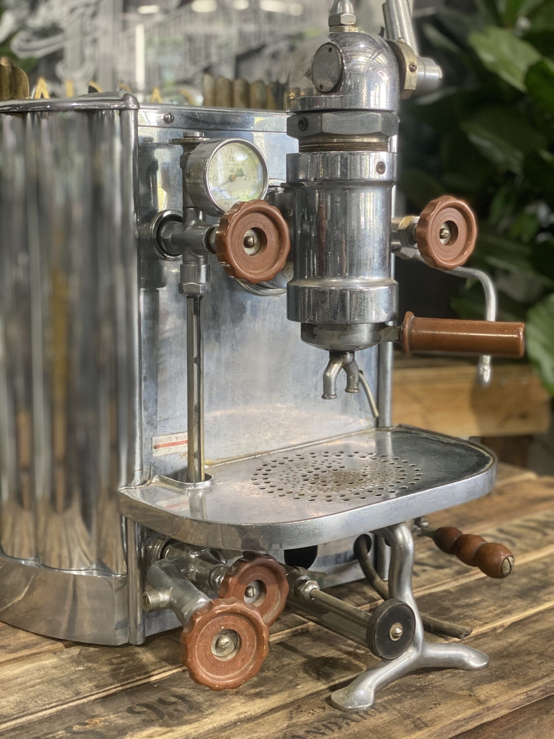 Gaggia Spagna Lever 1 Group Stainless Steel