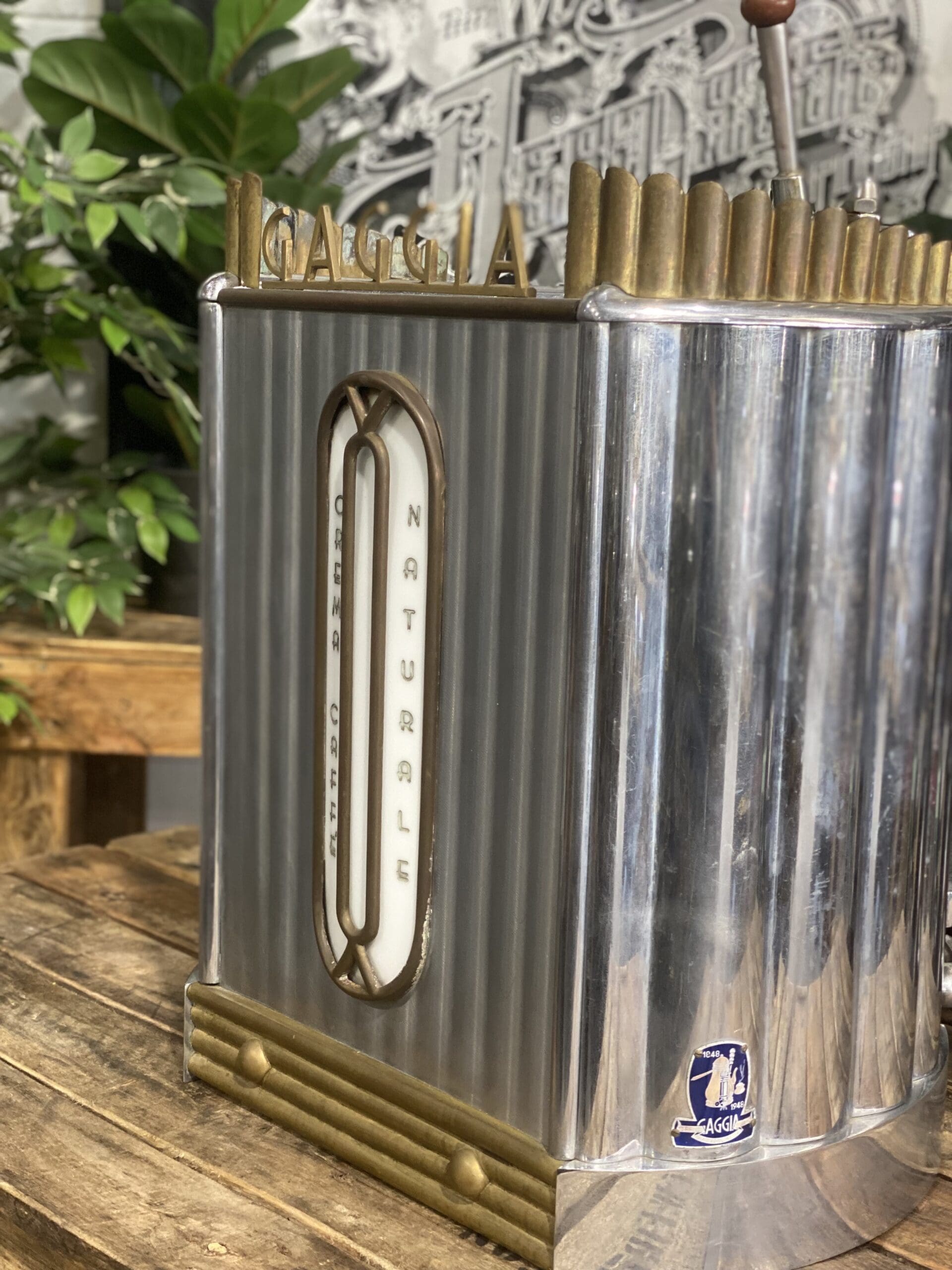 Gaggia Spagna Lever 1 Group Stainless Steel