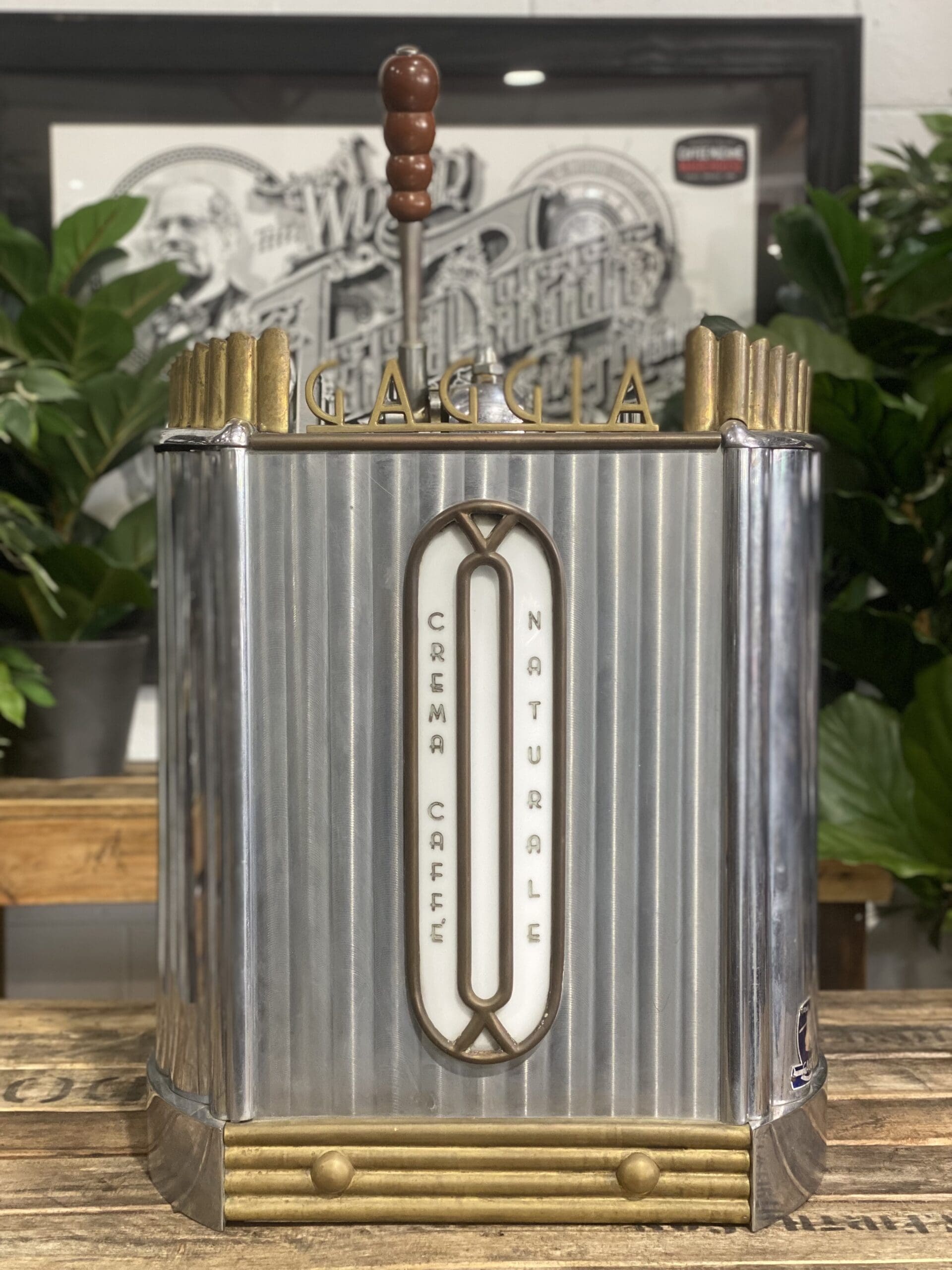 Gaggia Spagna Lever 1 Group Stainless Steel