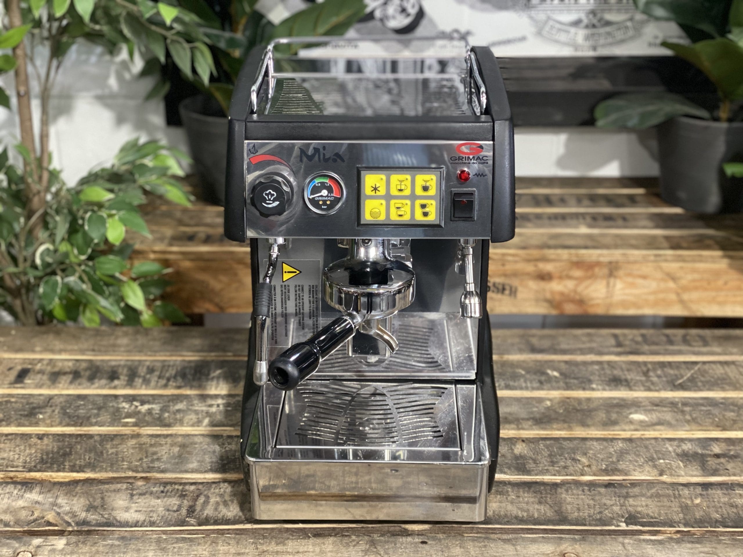 Grimac Mia Volumetric 1 Group Black & Stainless