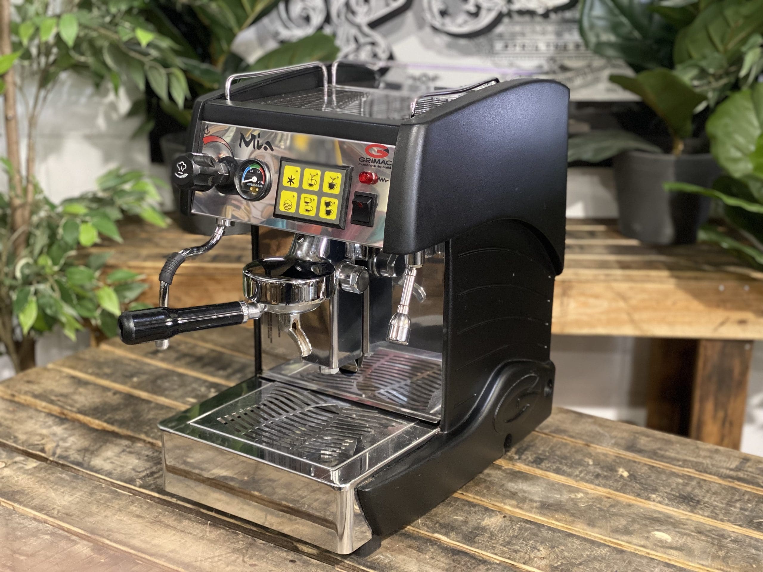 Grimac Mia Volumetric 1 Group Black & Stainless