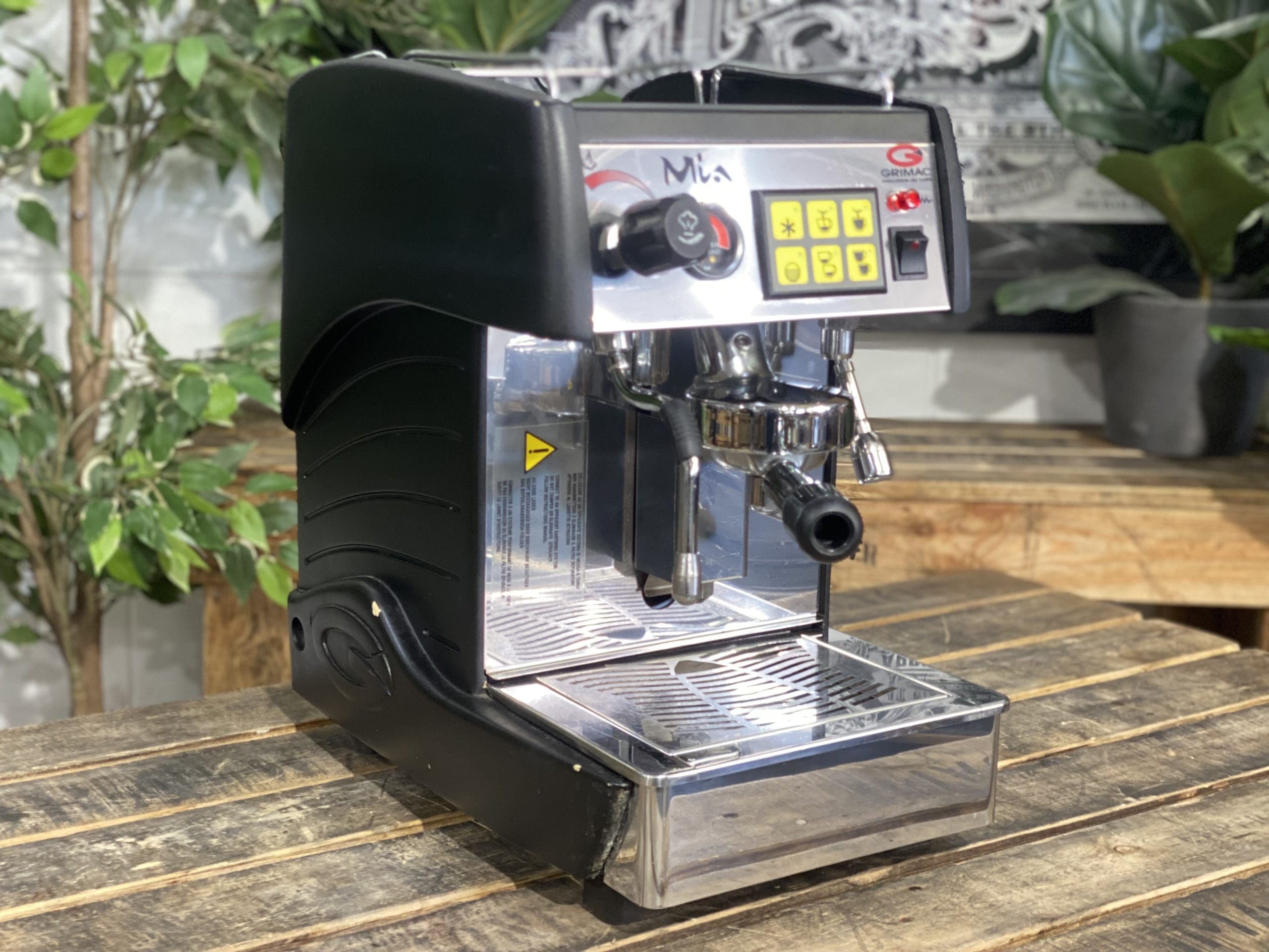 Grimac Mia Volumetric 1 Group Black & Stainless