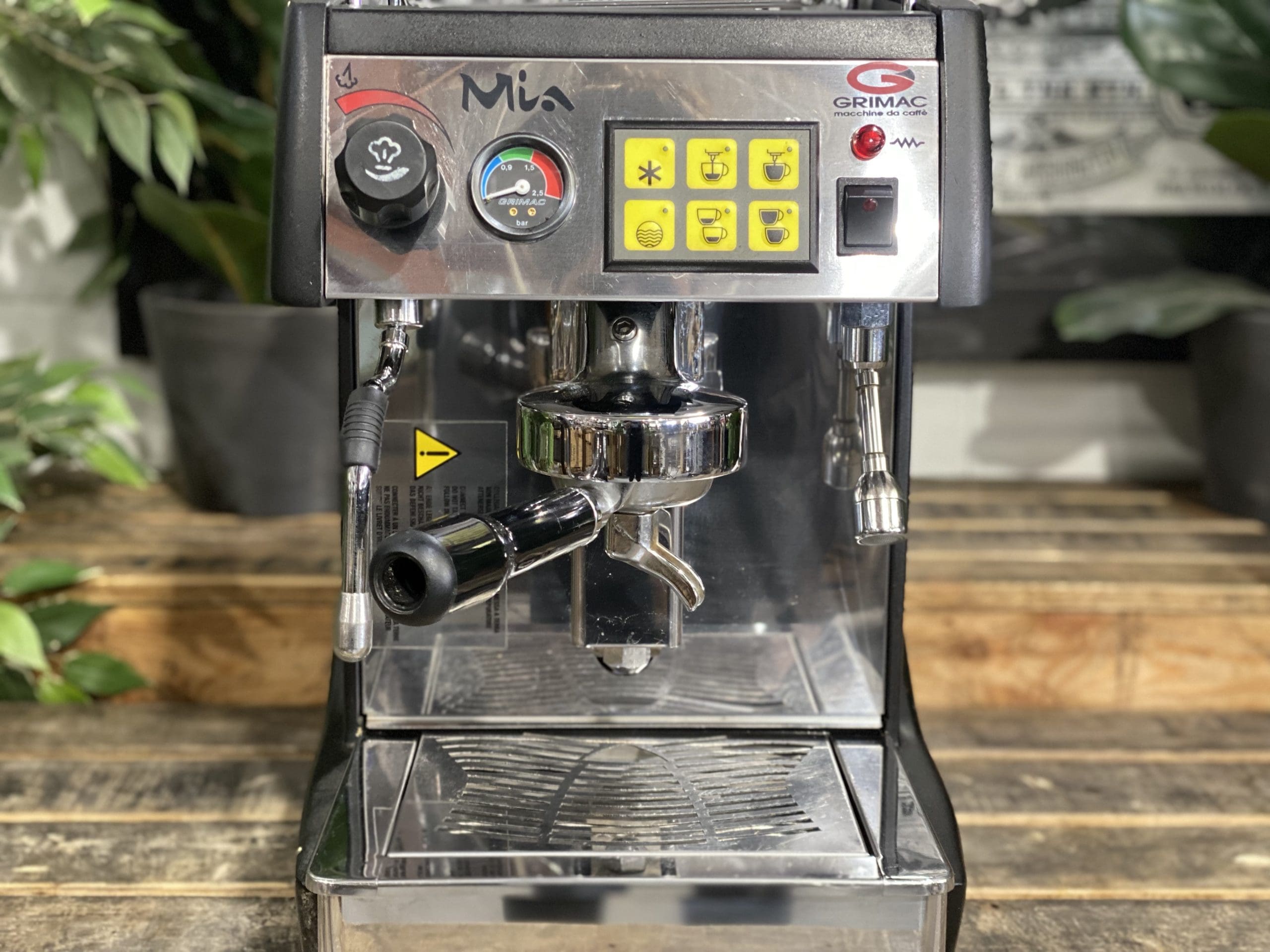 Grimac Mia Volumetric 1 Group Black & Stainless