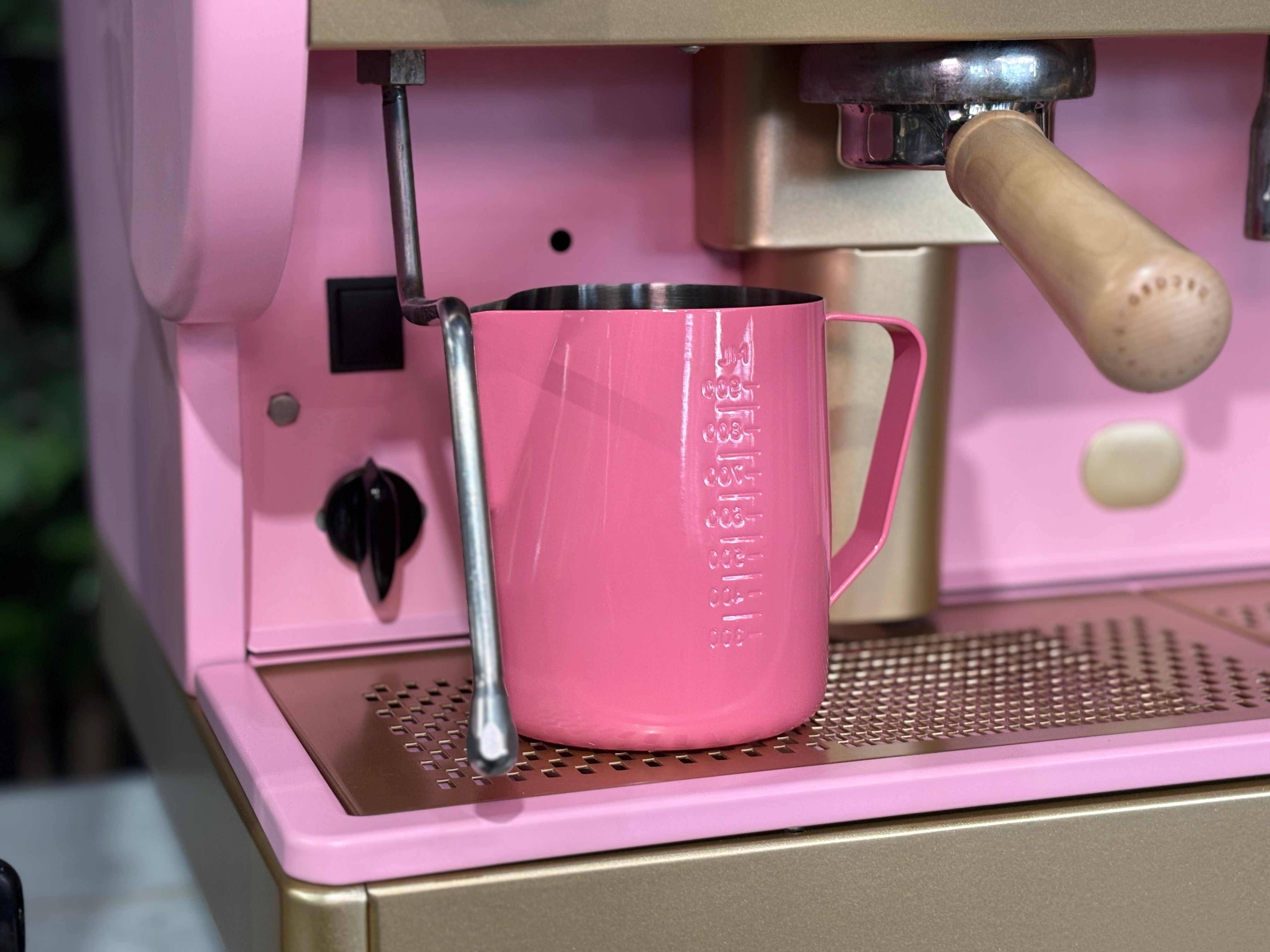 San Marino Lisa R 3 Group Coffee Machine Pink, Gold & Timber - Used