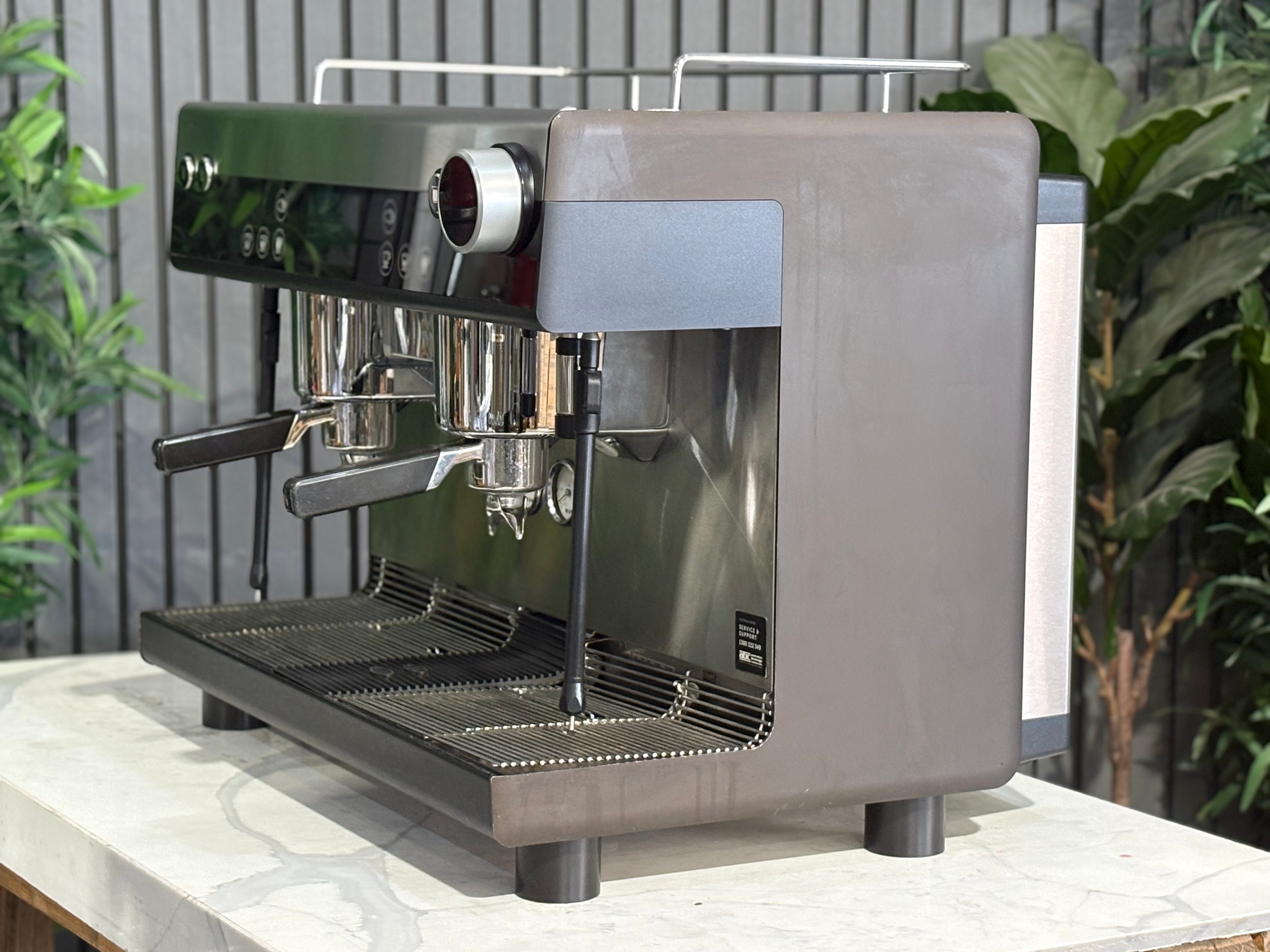 WMF Espresso Next Coffee Machine 2 Group - Built in Grinder & Tamper & Autosteam