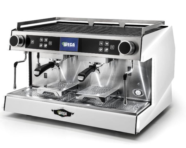 Wega Urban 2 Group Espresso Coffee Machine - Brand New White