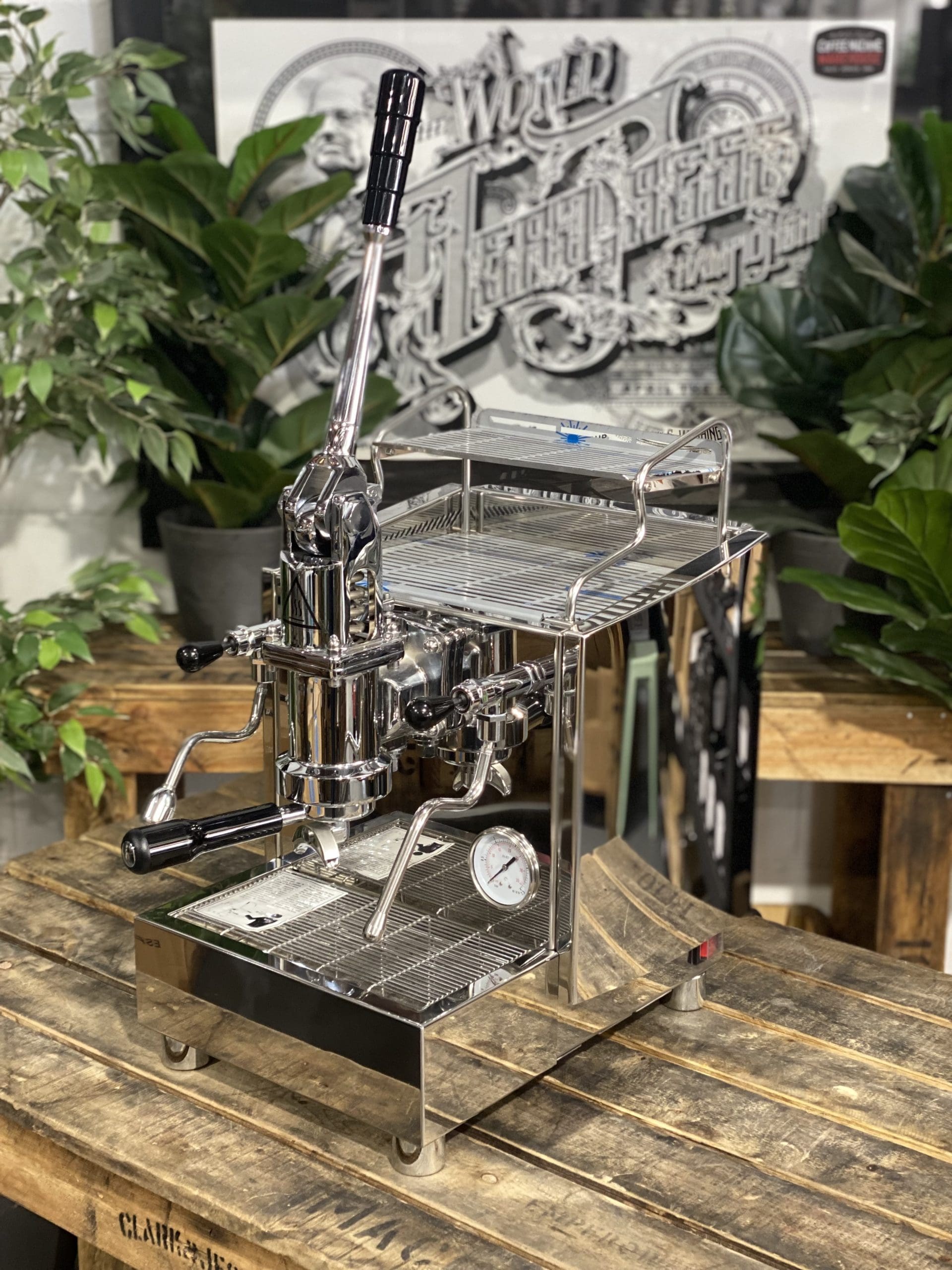 Izzo Alex Leva (Full Pull Lever) Plumbed & No Pump 1 Group - New