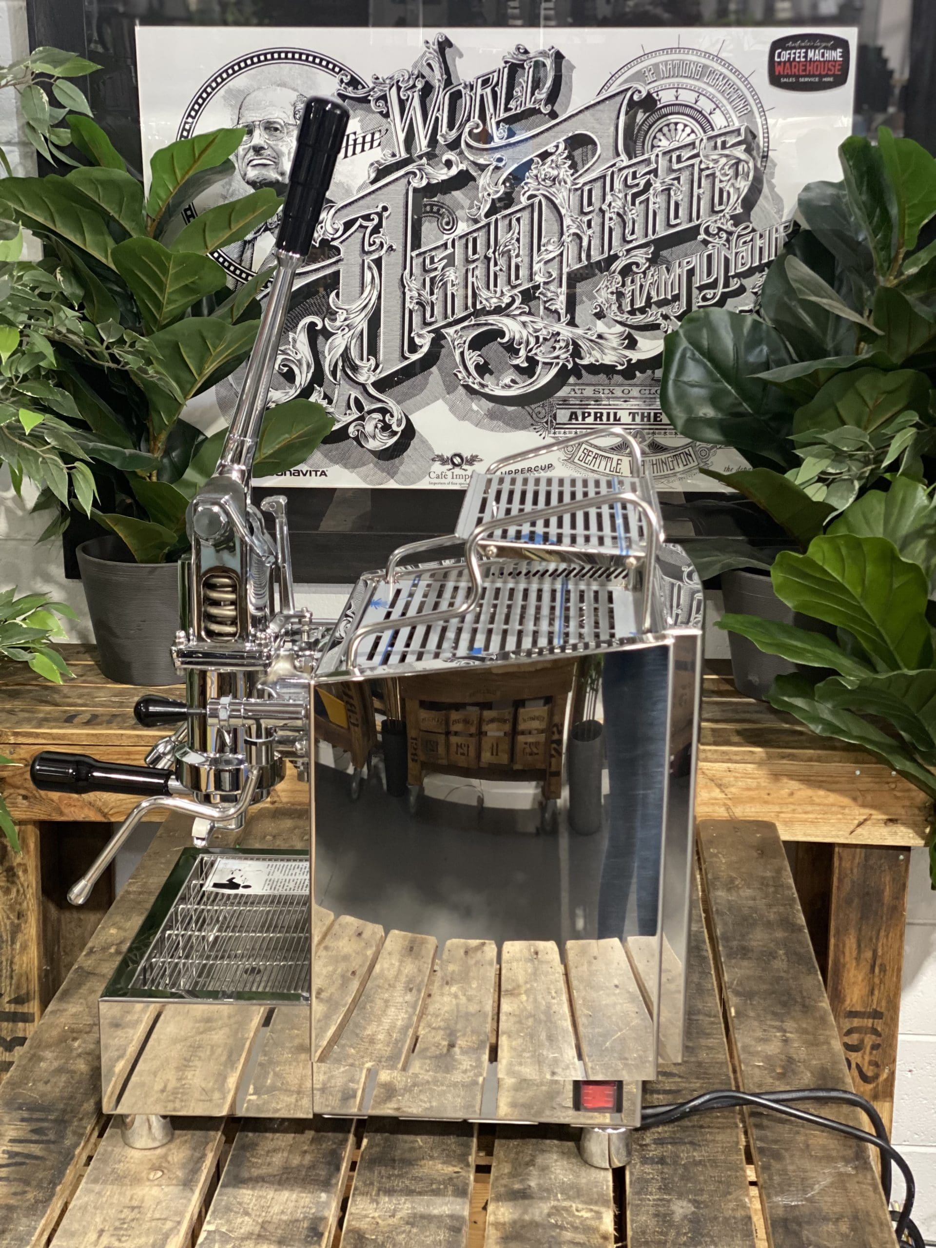 Izzo Alex Leva (Full Pull Lever) Plumbed & No Pump 1 Group - New