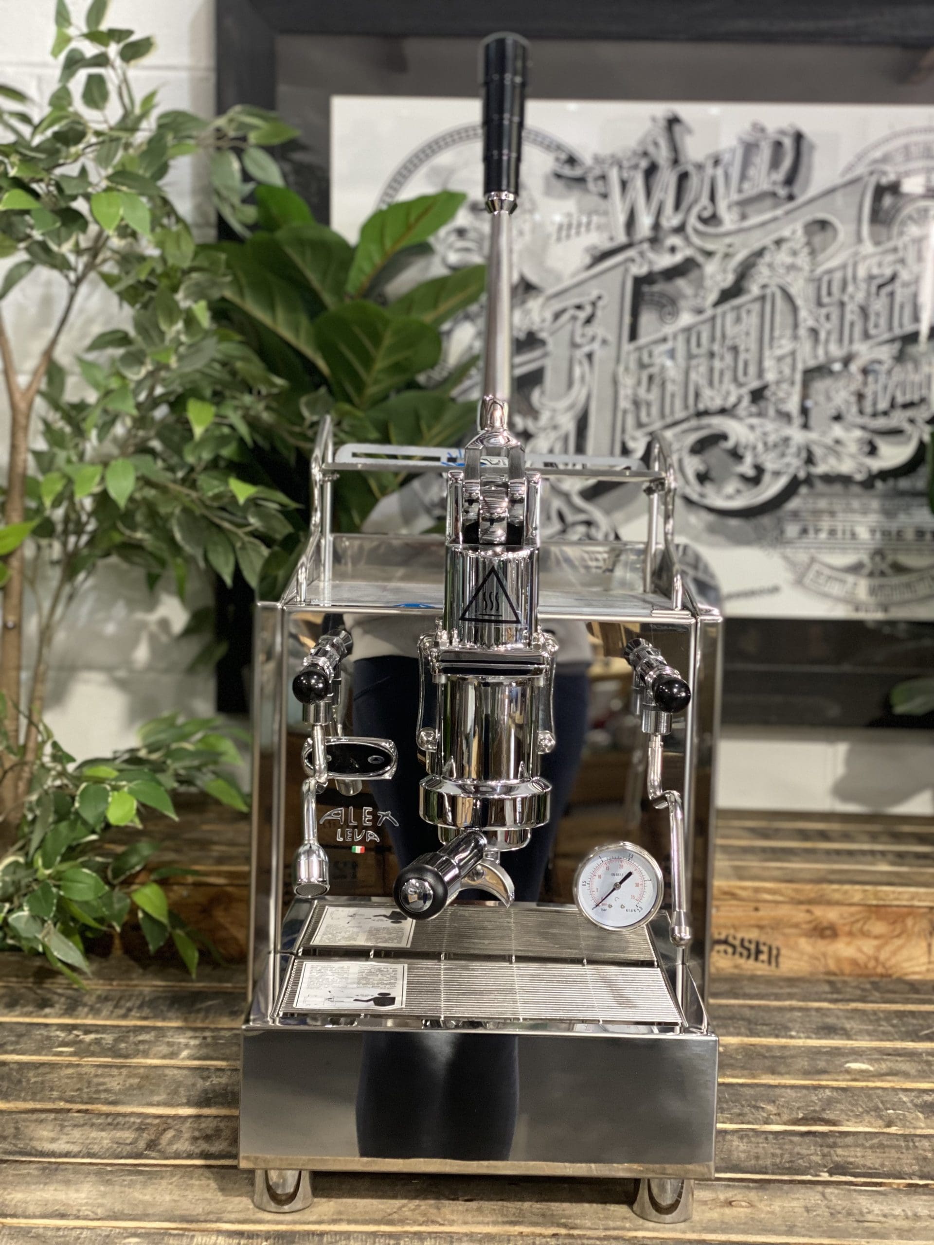 Izzo Alex Leva (Full Pull Lever) Plumbed & No Pump 1 Group - New