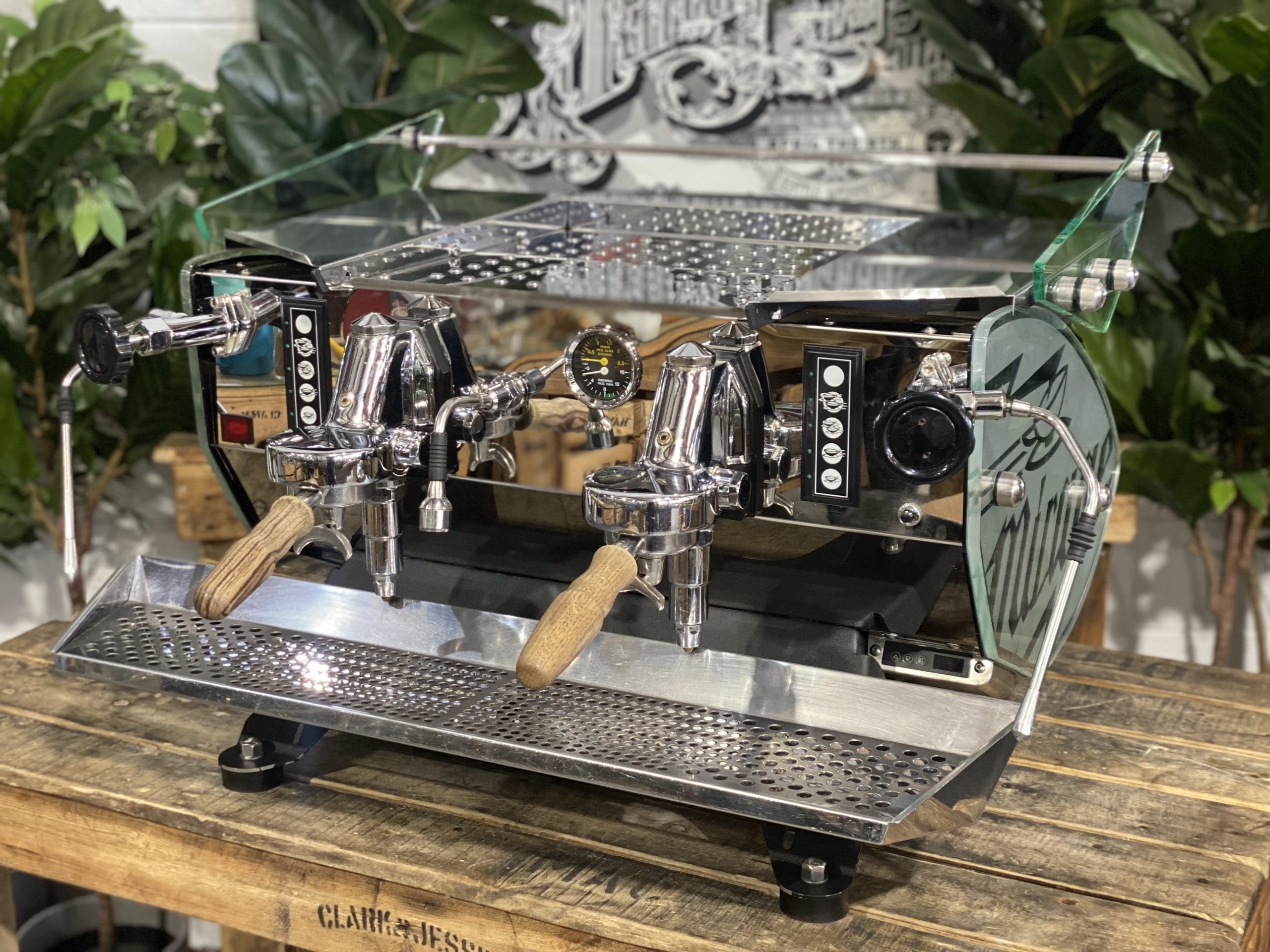 Kees Van Der Westen Mirage Duette Timber Handles / Mirage Sides 2 Group Stainless - Used