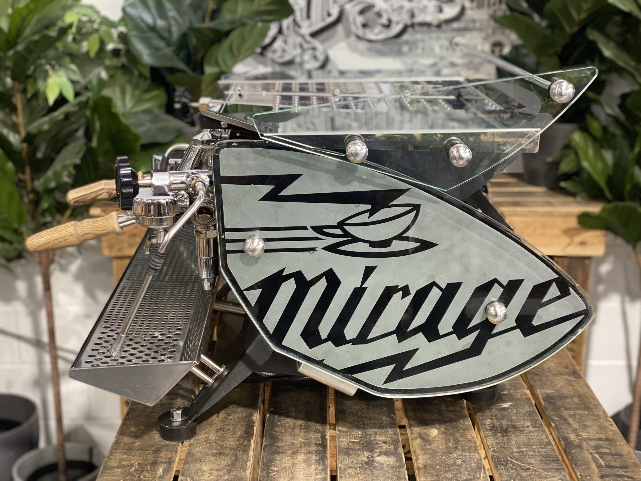 Kees Van Der Westen Mirage Duette Timber Handles / Mirage Sides 2 Group Stainless - Used