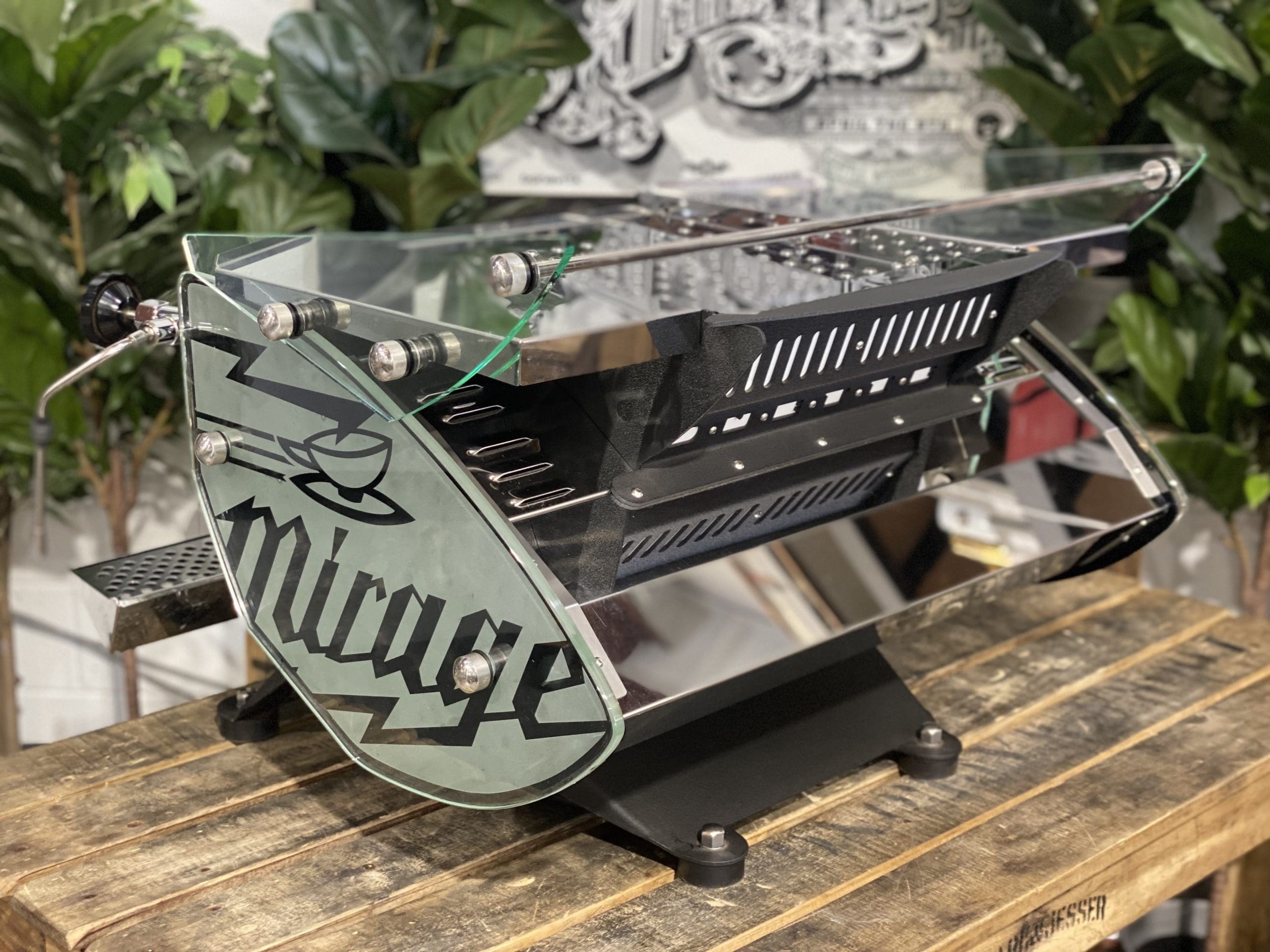 Kees Van Der Westen Mirage Duette Timber Handles / Mirage Sides 2 Group Stainless - Used