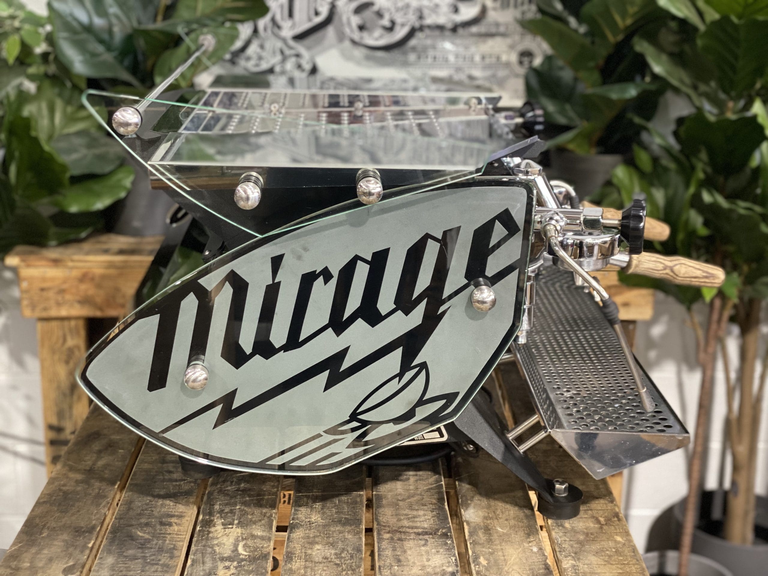 Kees Van Der Westen Mirage Duette Timber Handles / Mirage Sides 2 Group Stainless - Used