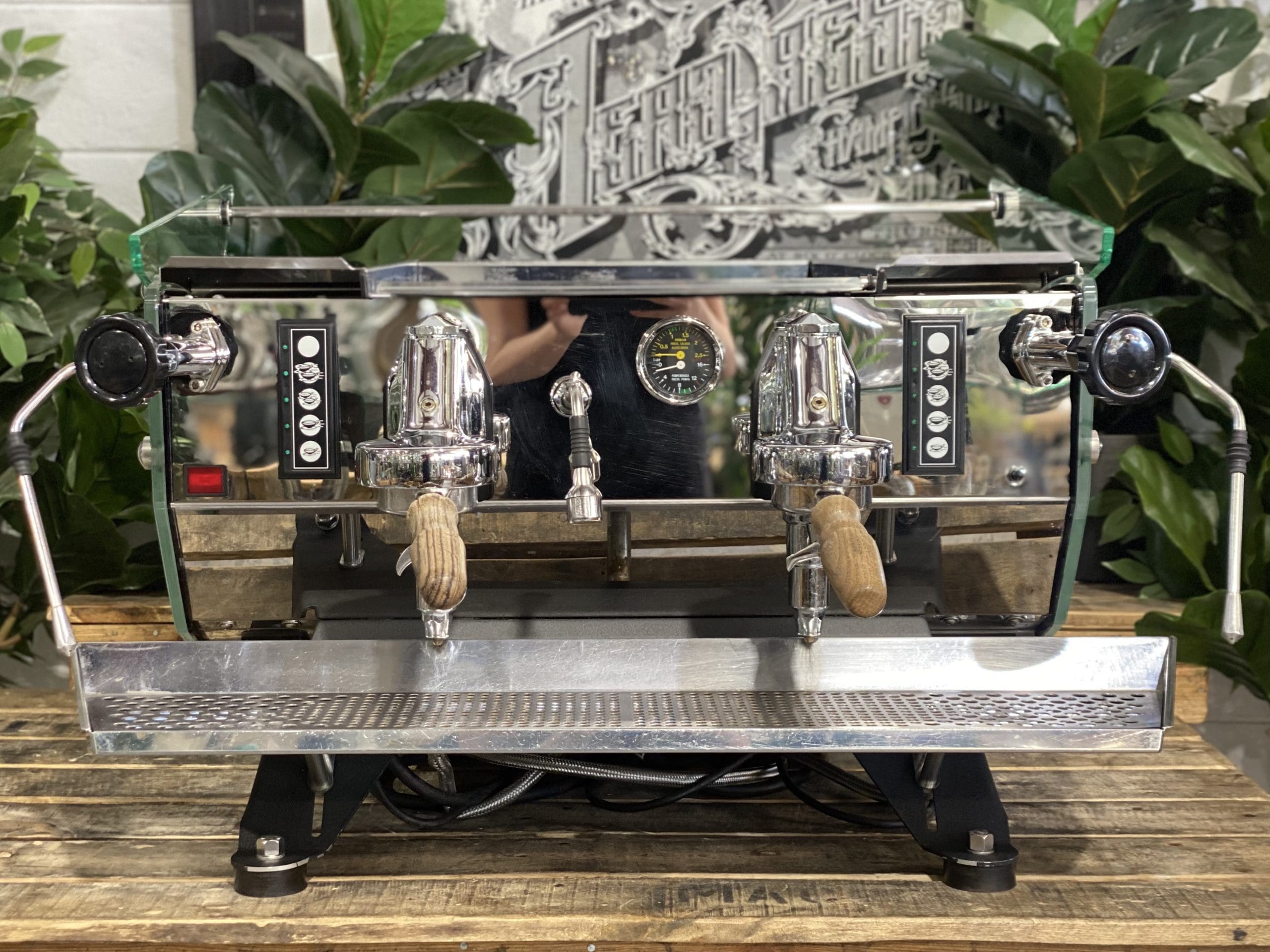 Kees Van Der Westen Mirage Duette Timber Handles / Mirage Sides 2 Group Stainless - Used